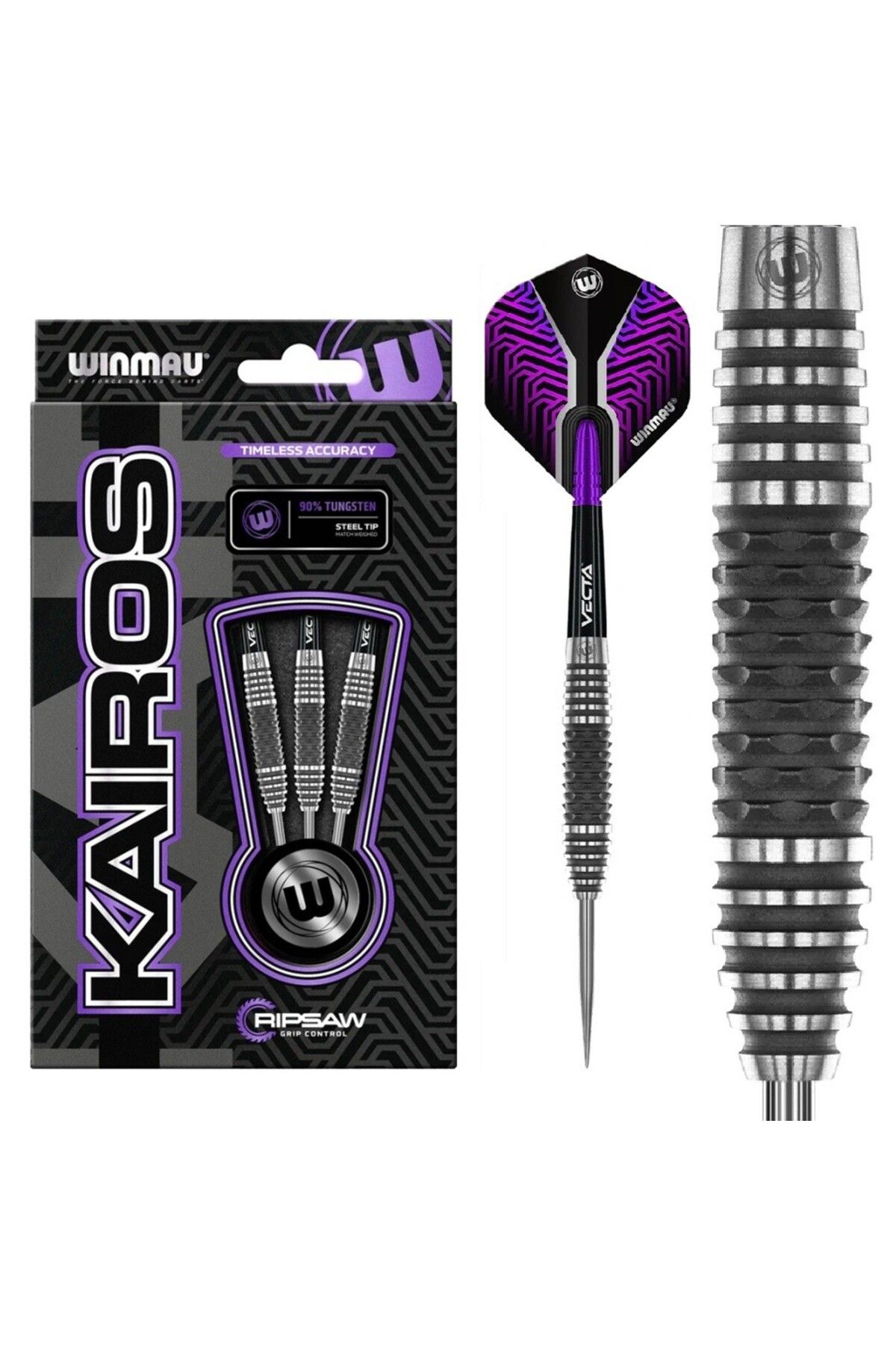 WINMAU Kairos 1 %90 Tungsten Çelik Uçlu Dart Oku