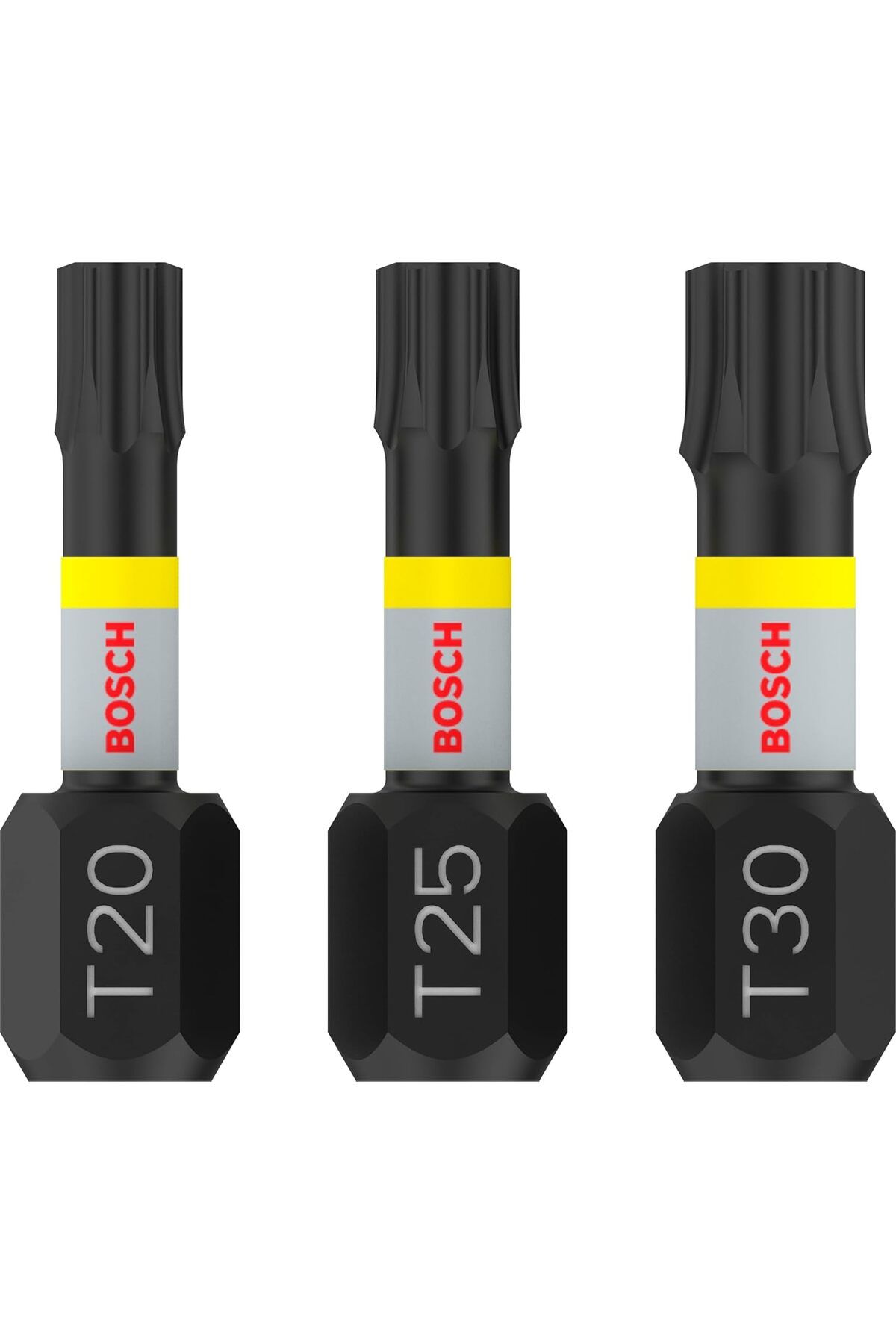 STOREMAX bystoreby Professional Impact Control tornavida ucu T seti (25 mm, altıgen şaft, Pick and Click, d
