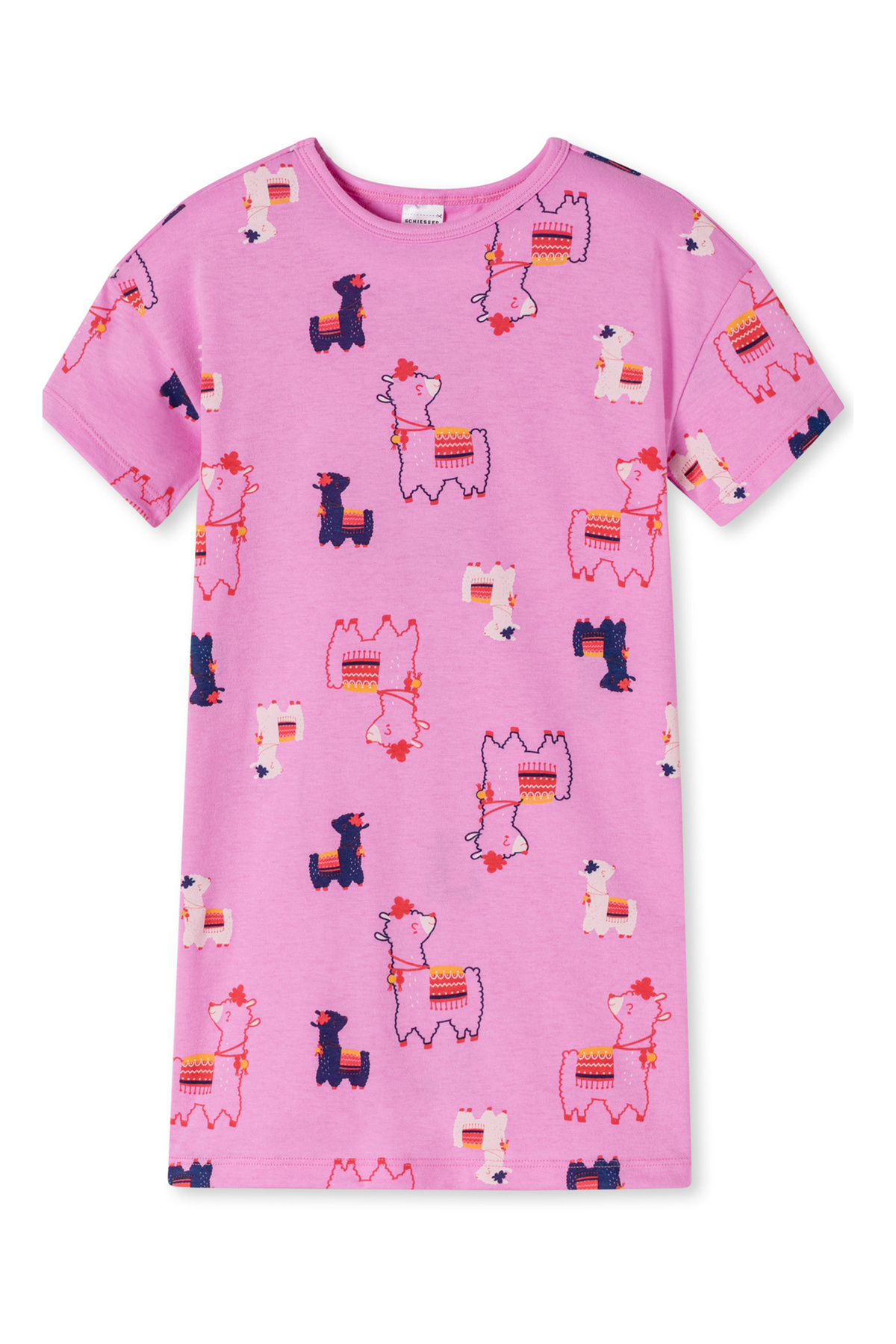 Schiesser-Nachthemd Girls World Cotton Nacht-Hemd Schlafmode Sleepwear 4