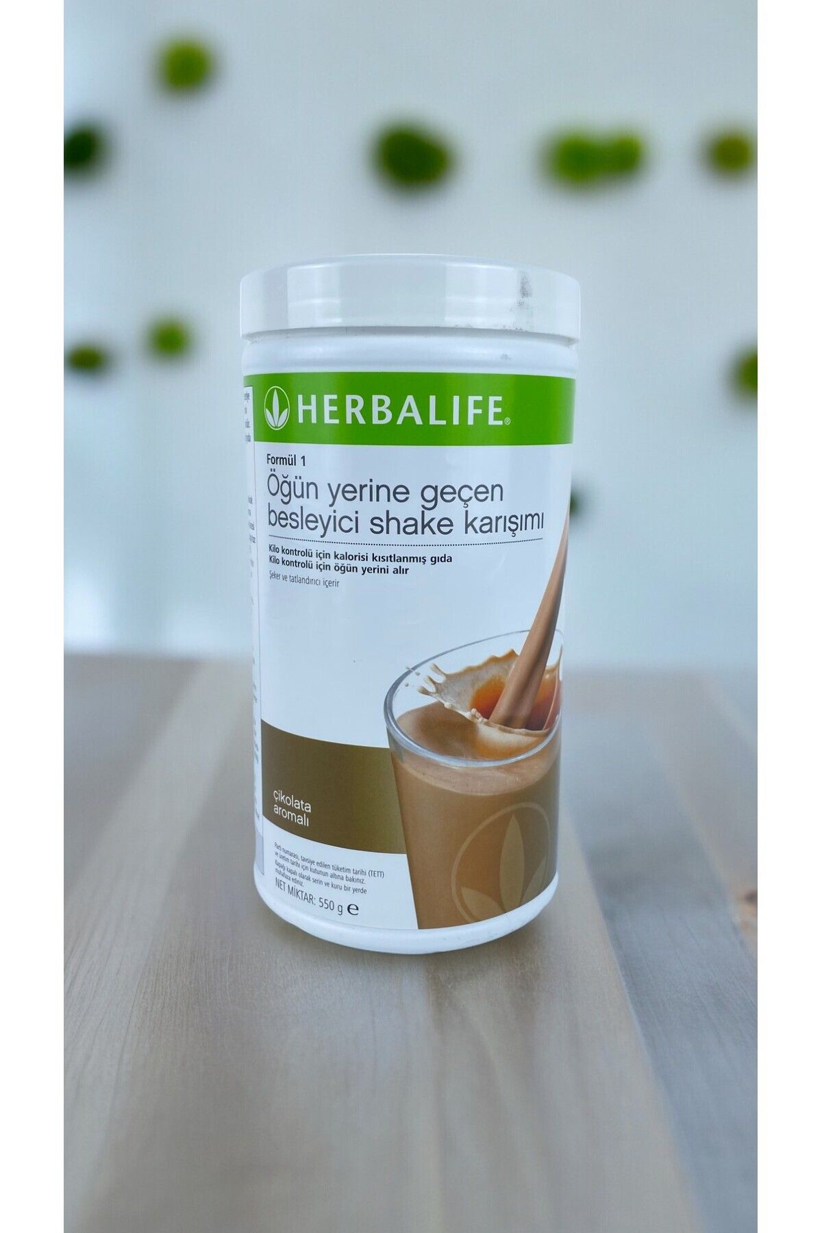 Herbalife Başlangıç Formül 1 Çikolata Aromalı Shake 500 gr Doğal Ve Zengin Içerik Bitkisel 1 Adet