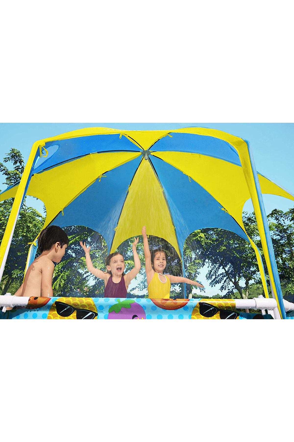 BESTWAY-Pool Splash N' Shade 244x51centimeters 8