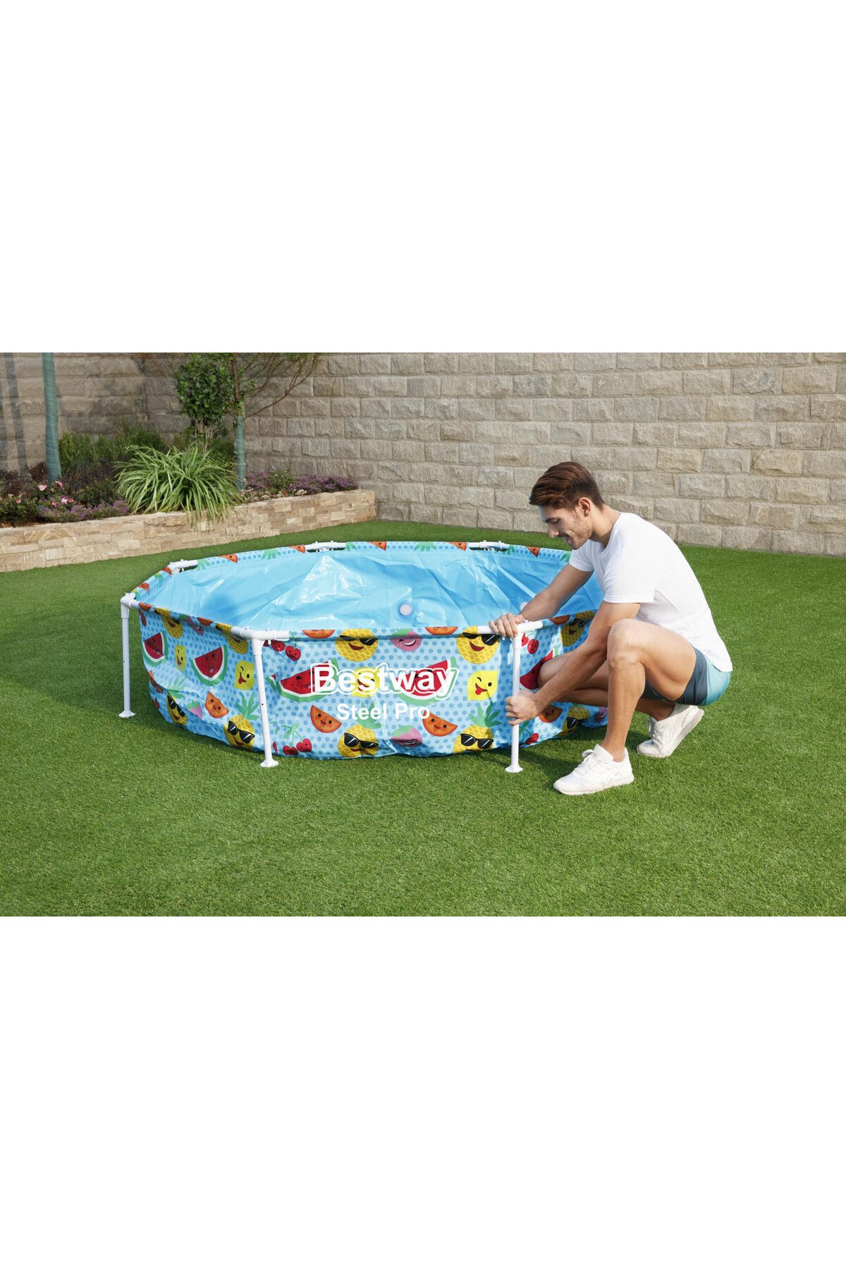 BESTWAY-Pool Splash N' Shade 244x51centimeters 6