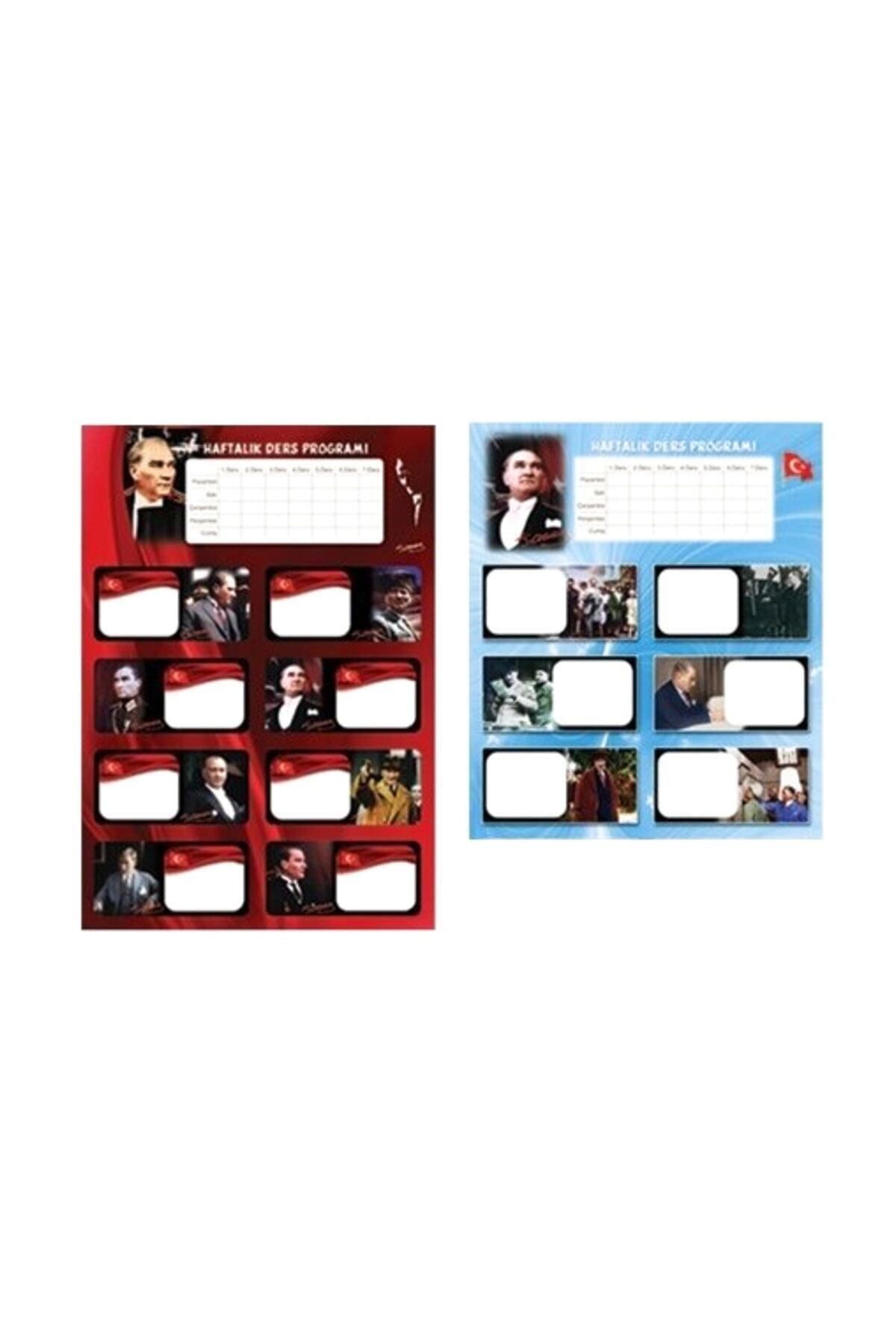 Link-Ataturk School Label with Lesson Program - 3 Sheets ( 220131 -99) 1