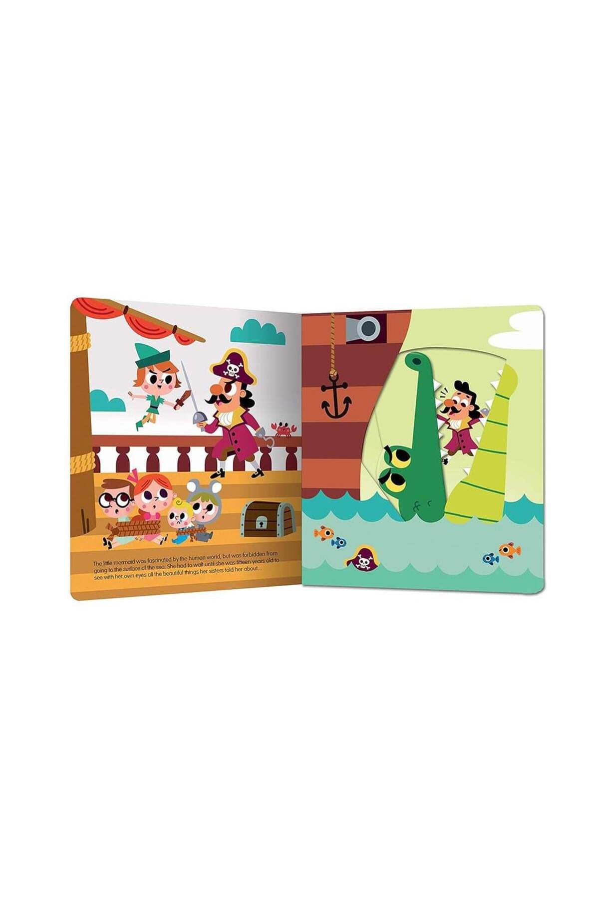 Auzou Books-Peter Pan - First Click Window Fairy Tales 2