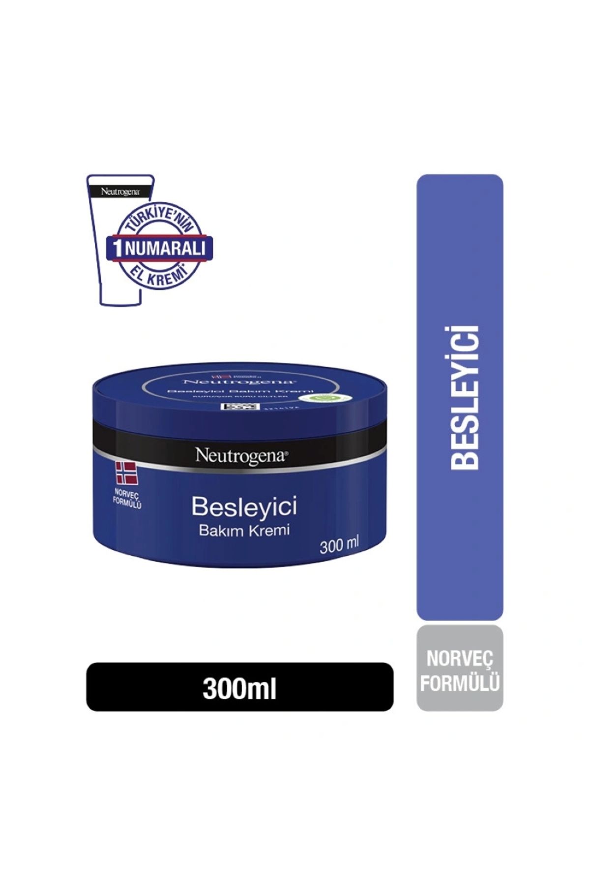 Neutrogena Besleyici Bakım ciltteki gerginliği alarak cildi rahatlatıcı Besleyici Krem /300 ml/GEMC2