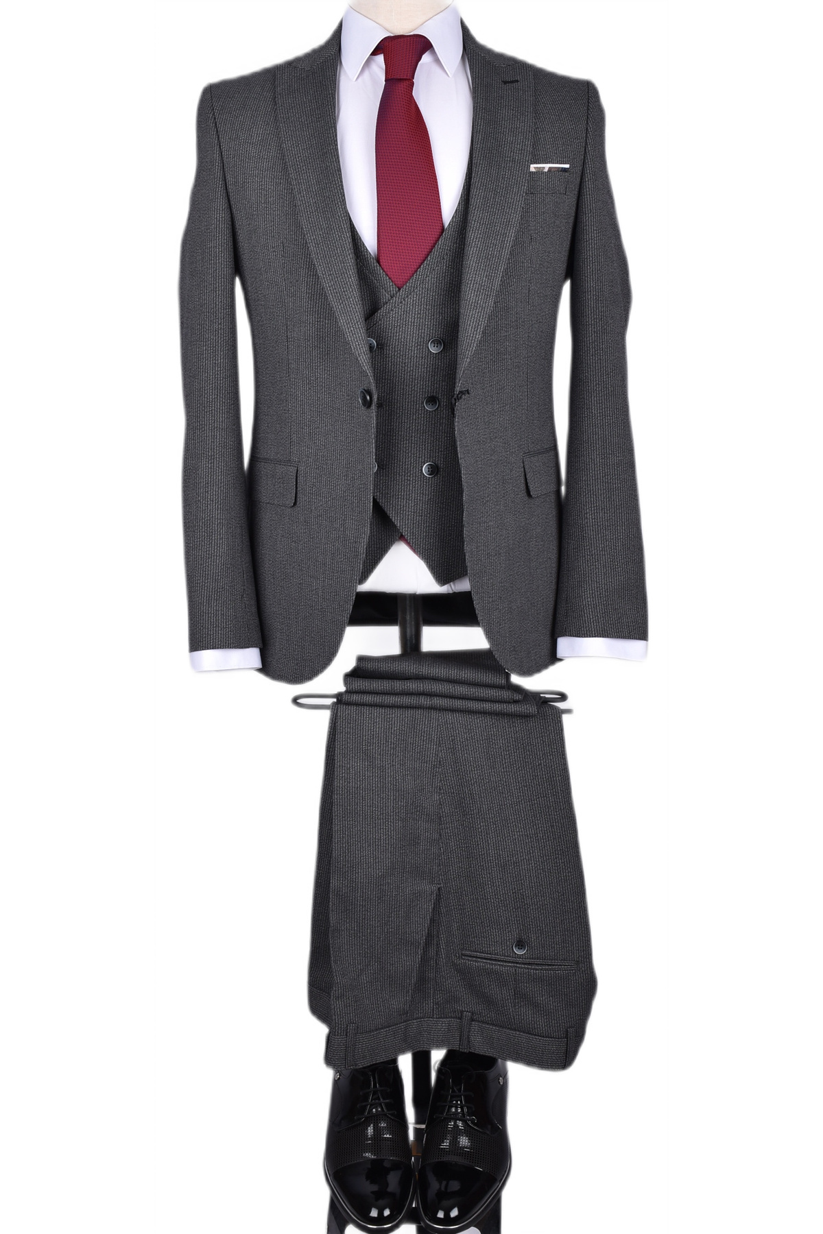 BY MARKASSO Mrk 6047-Slimfit Vest Suit