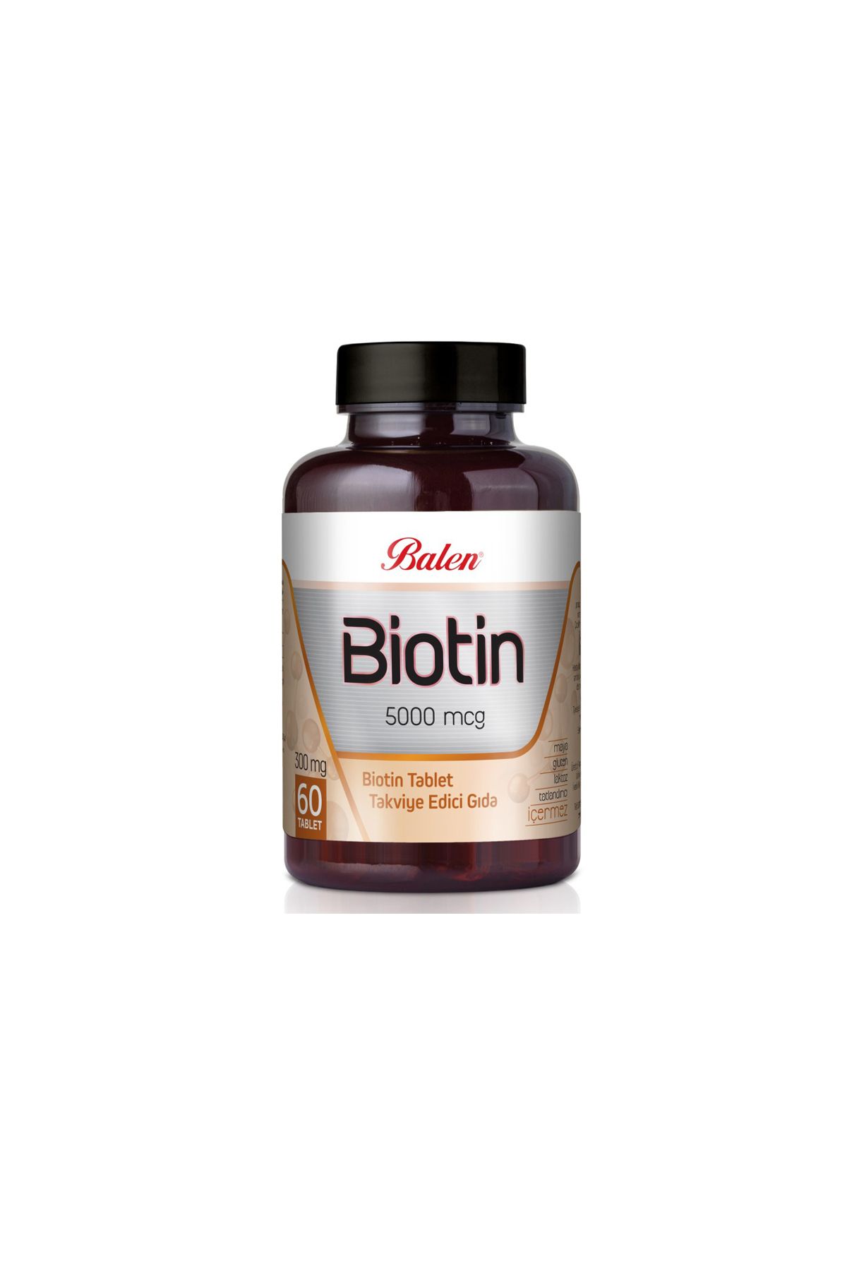 Balen BIO TIN 300 MG *60 TABLET | CILT VE TIRNAK SAĞLIĞI DESTEKLEYICI BESIN TAKVIYESI 597122