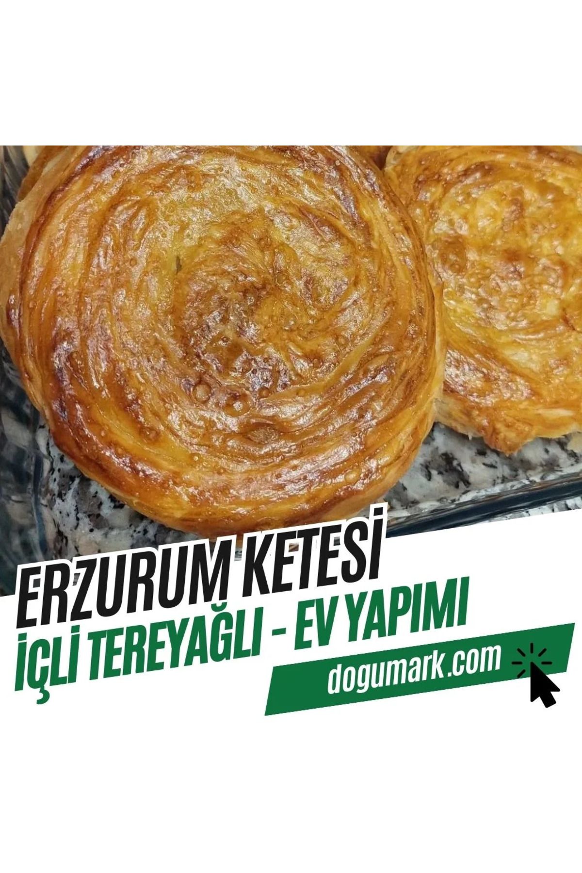 DoğuMark Erzurum Ketesi - İçli Tereyağlı - Ev Yapımı (5 Adet)