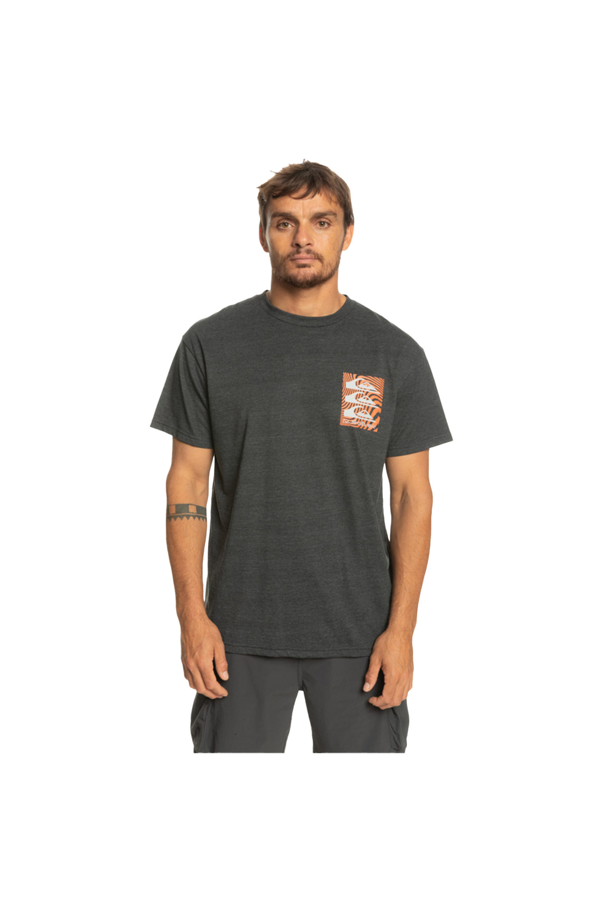 کوییک سیلور تی شرت مردانه طرح دار طرح دار