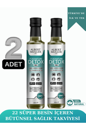 ALBERT MULLER Sigara Ve Alkol Etkilerini Temizlemek Için Geliştirilmiş, Vücut...