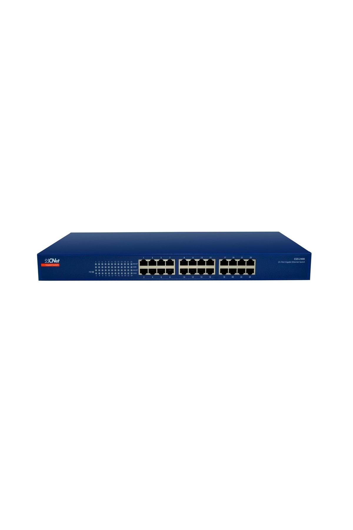 CNet CGS2400 24 Port 10/100/1000 Rackmount Gigabit Ethernet Switch