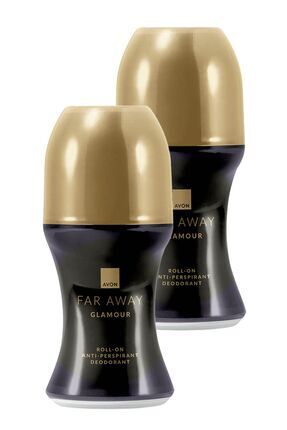 Avon Far Away Glamour Kadın Rollon 50 Ml. İkili Set