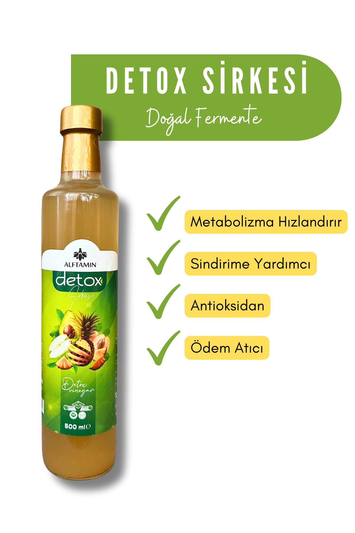 Alftamin  Detox Sirkesi