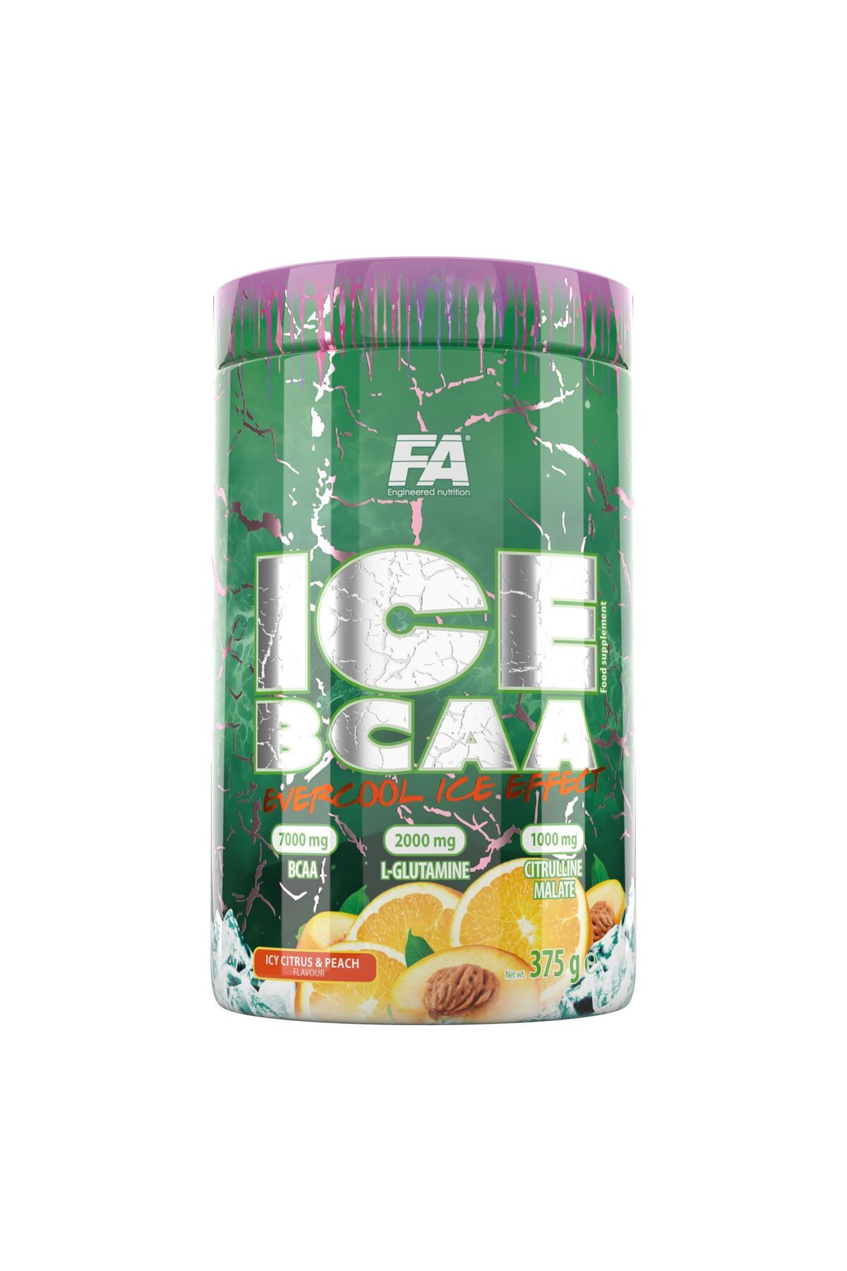 Fa Nutrition Ice Bcaa 60 servis Citrus & Peach Aroması