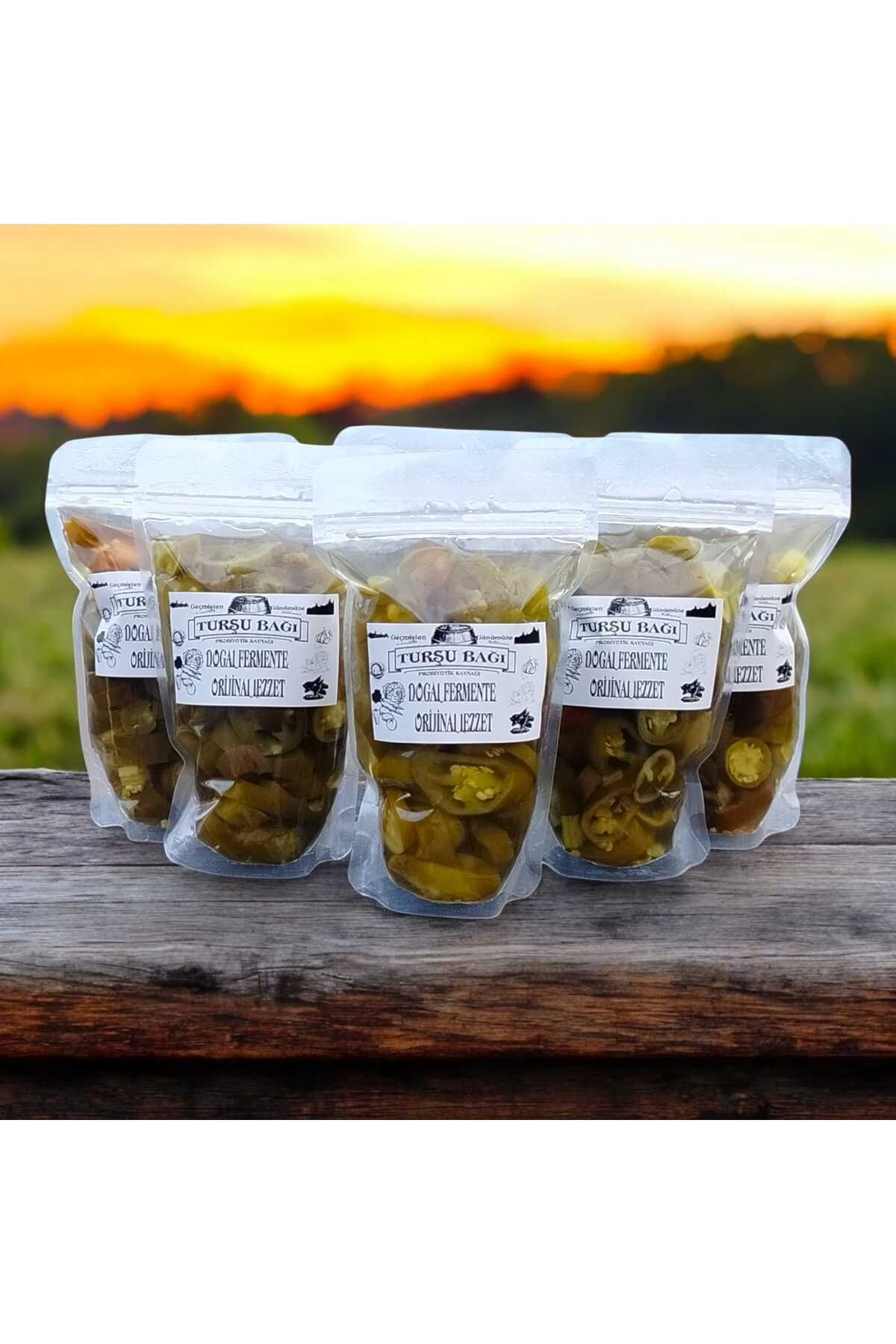 yoreselurunler Jalapeno Biber Turşusu Doypack (350 gram/adet) 4 adet