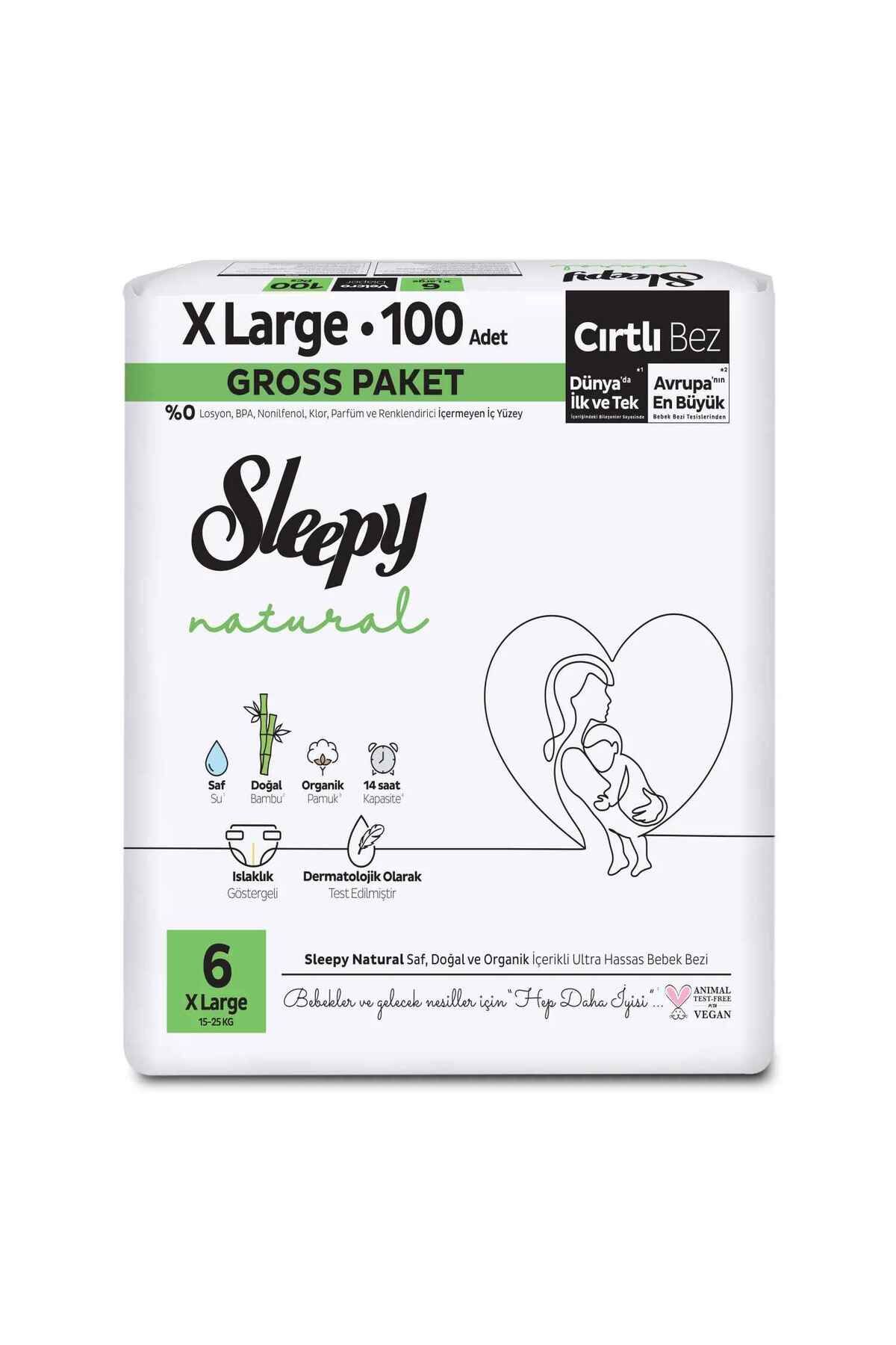 Sleepy NATURAL GROSS XL 100LU NO 6