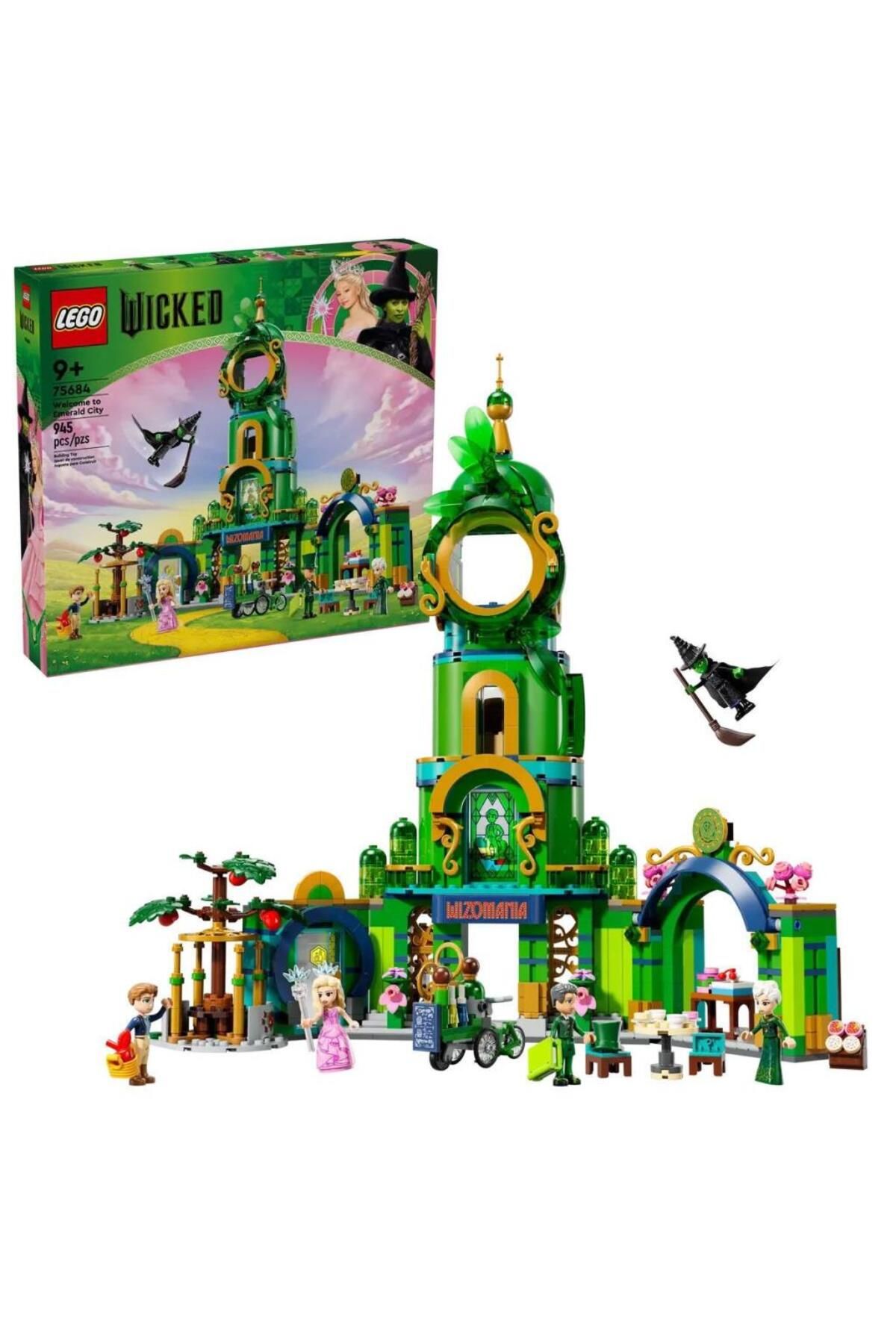 gcaksesuar Nessiworld 75684 Lego Wicked - Emerald Cityye Hoş Geldiniz 945 parça +9 yaş