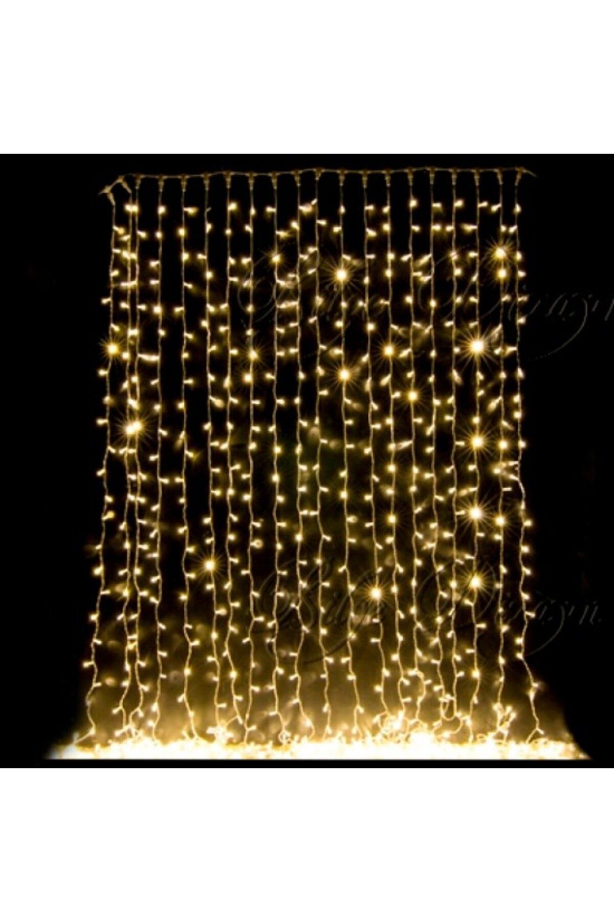 BAZAARİO Perde Led Kumandalı 8 Fonksiyonlu
