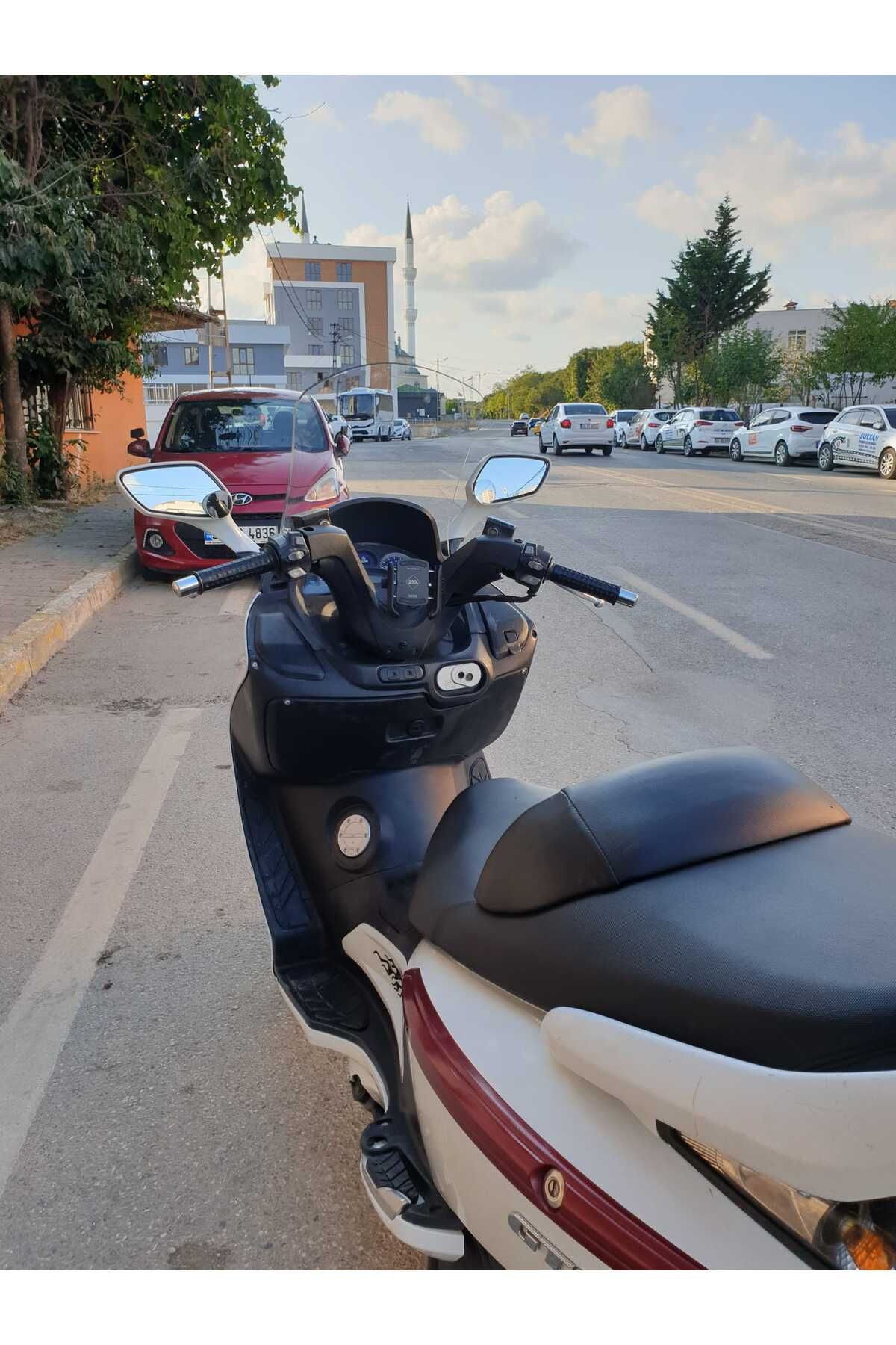 SYM Gts Evo 250 Siperlik Ön Cam 2006 2015 Model 63cm Şeffaf Renkli 4mm 10cm daha Uzun