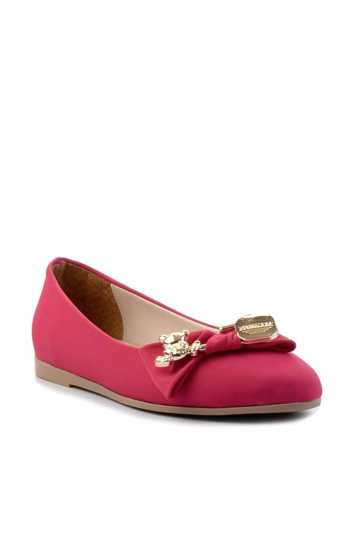 Bambi-Fuchsia Fabric Women's Ballerinas K01826763004 3