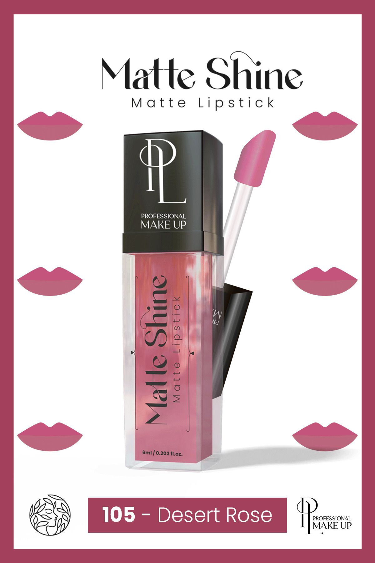 Pinky London Matte Shıne Lıpstıck - 105-3