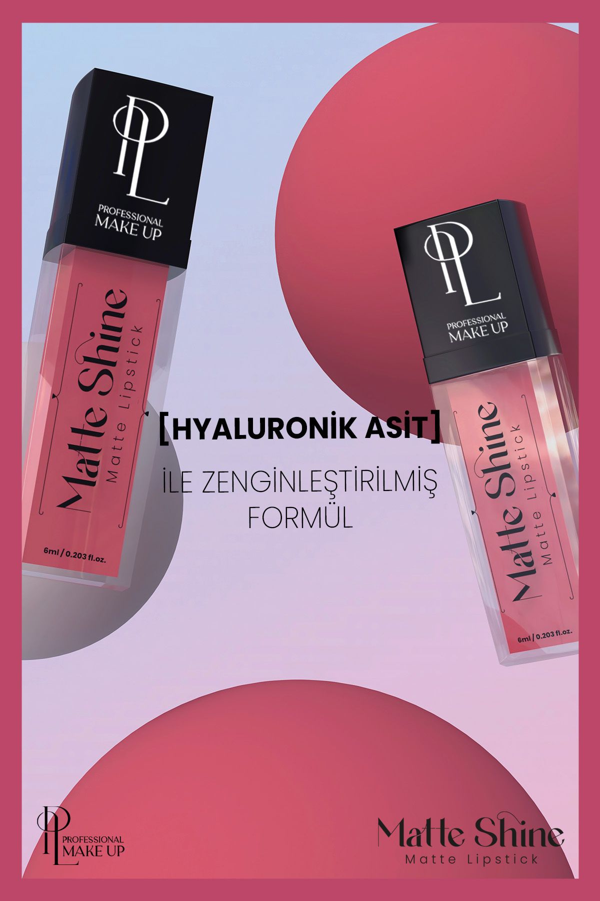 Pinky London Matte Shıne Lıpstıck - 103-6