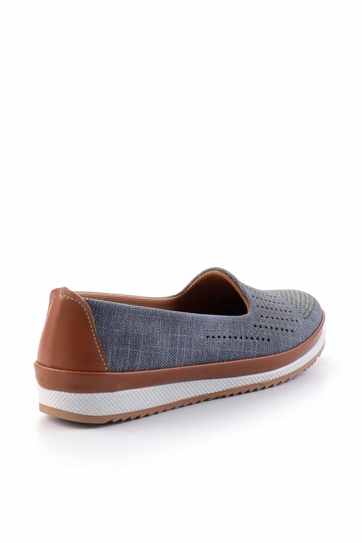 Bambi-Pantofi casual de damă albastru denim K 01621301337 4