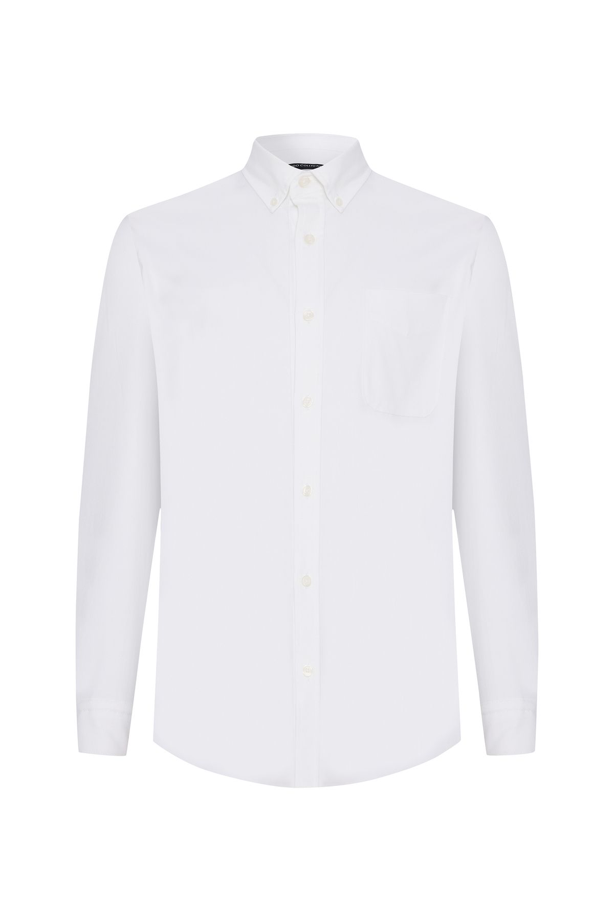 Mudo-Regular Fit Single Pocket Long Sleeve Shirt 5