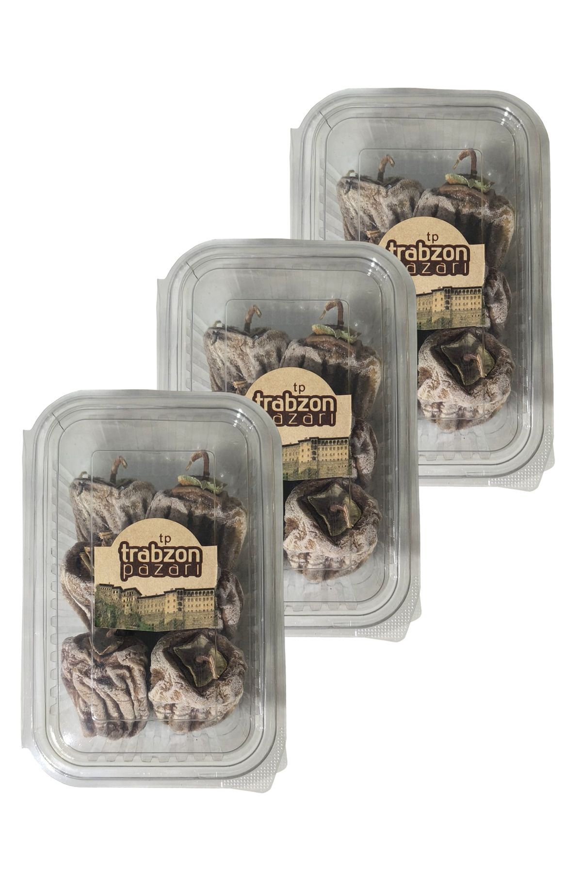 TRABZON PAZARI Trabzon Yöresel Jumbo Trabzon, Cennet Hurması 3x350 Gr