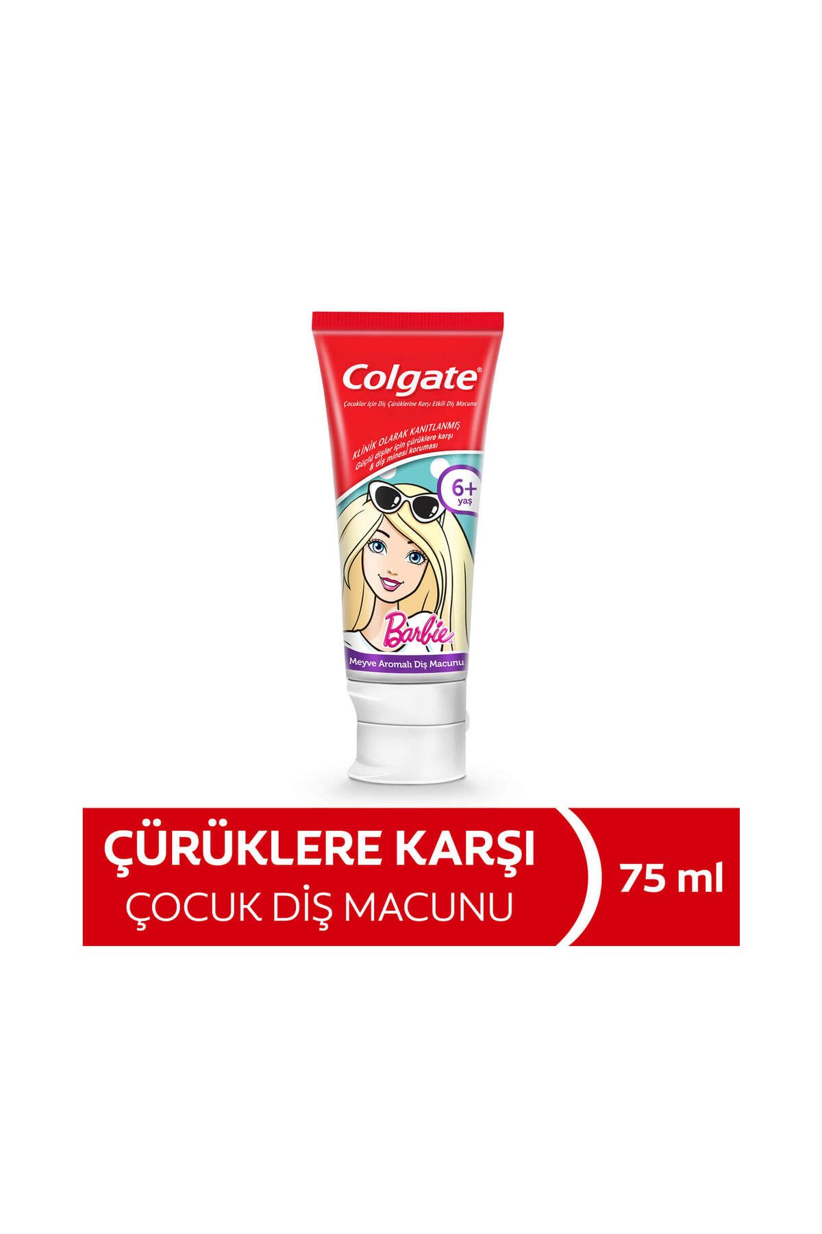 Colgate Barbie Batman 6+ Çocuk Diş Macunu 75 Ml