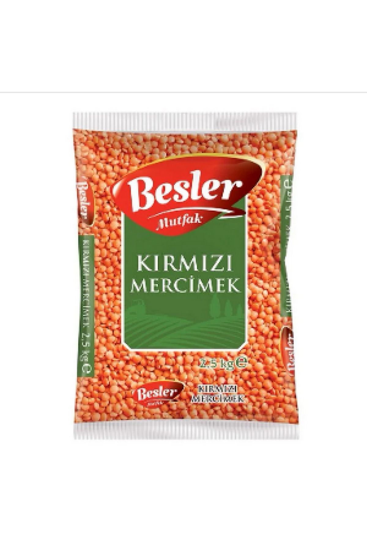 Bizim Besler Mutfak Kırmızı Mercimek 2.5 Kg 328107