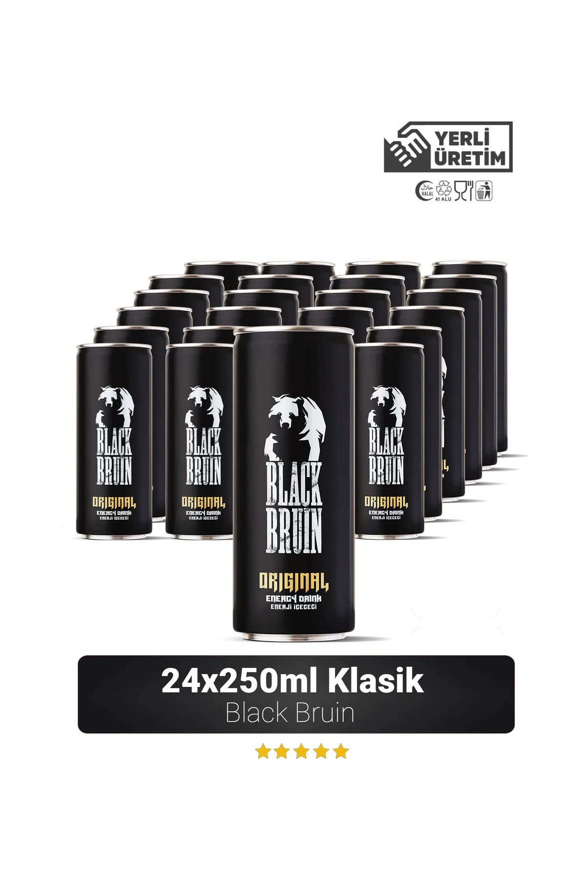 Black Bruin Enerji İçeceği 250 Ml X 12 Adet