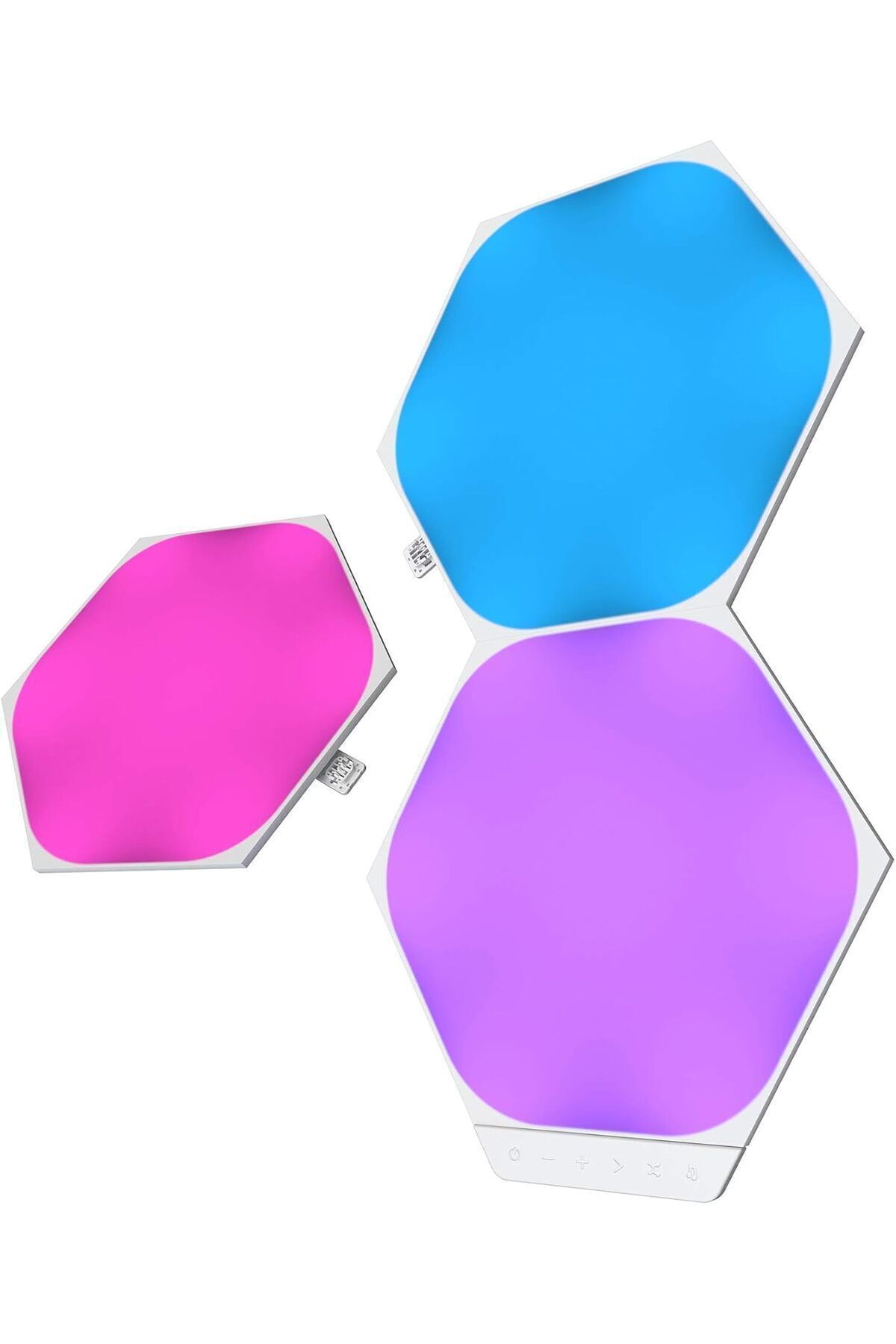 Nanoleaf-Shapes Hex White 3 Pack Expansion Panels Only 2