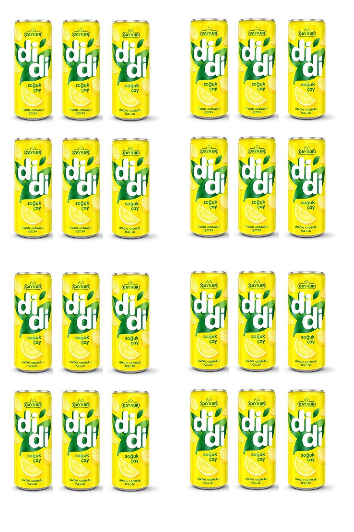 DİDİ Didi Limon Aromalı Soğuk Çay 250 Ml X 24 Adet