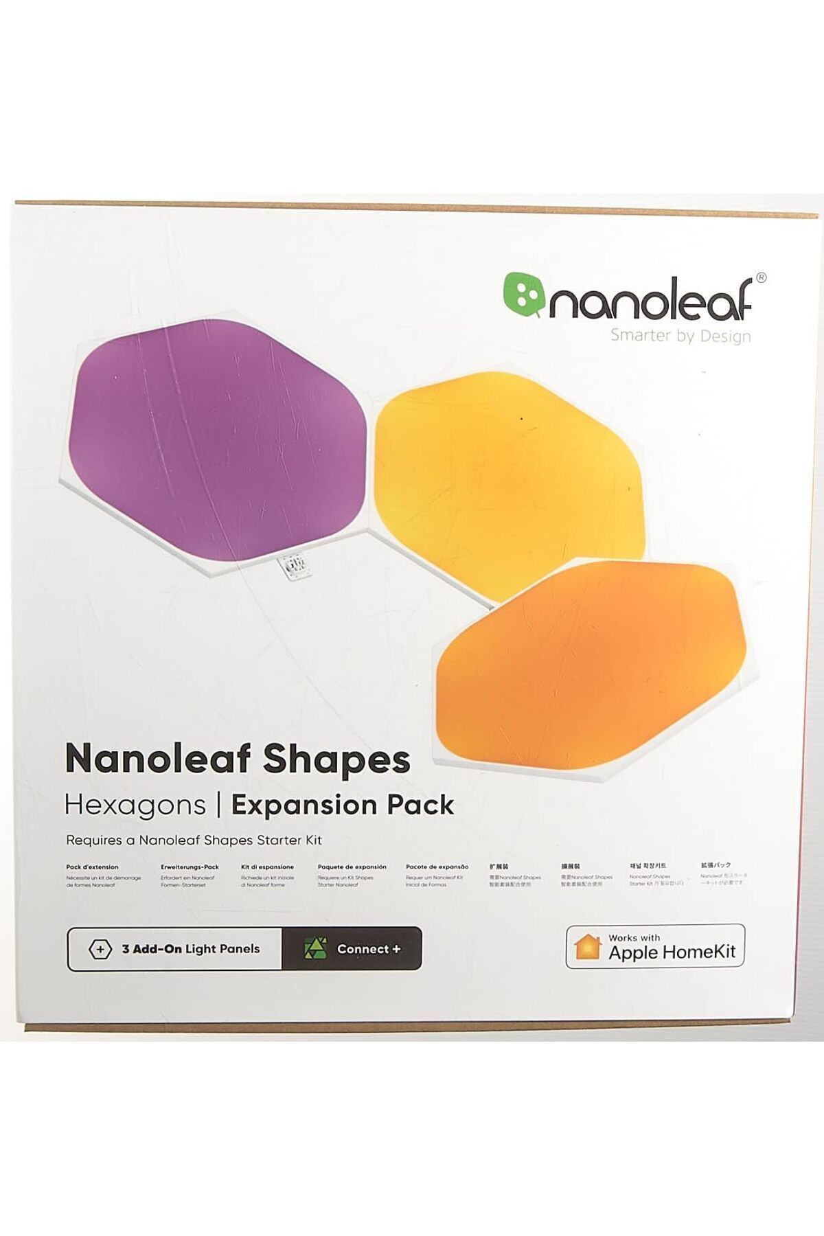 Nanoleaf-Shapes Hex White 3 Pack Expansion Panels Only 8
