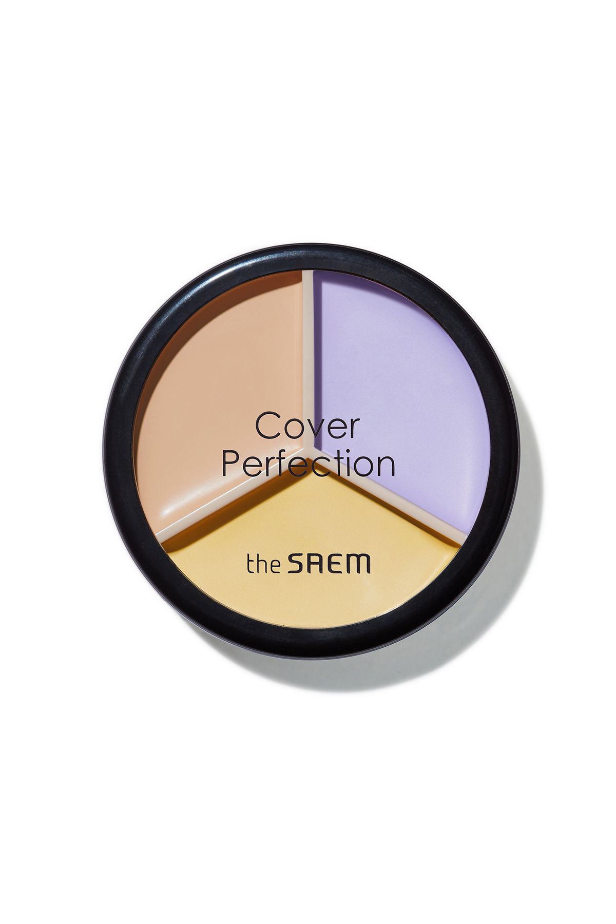 THE SAEM Cover Perfection Triple Pot 3'lü Kapatıcı Paleti - 04 Tone Up Beige