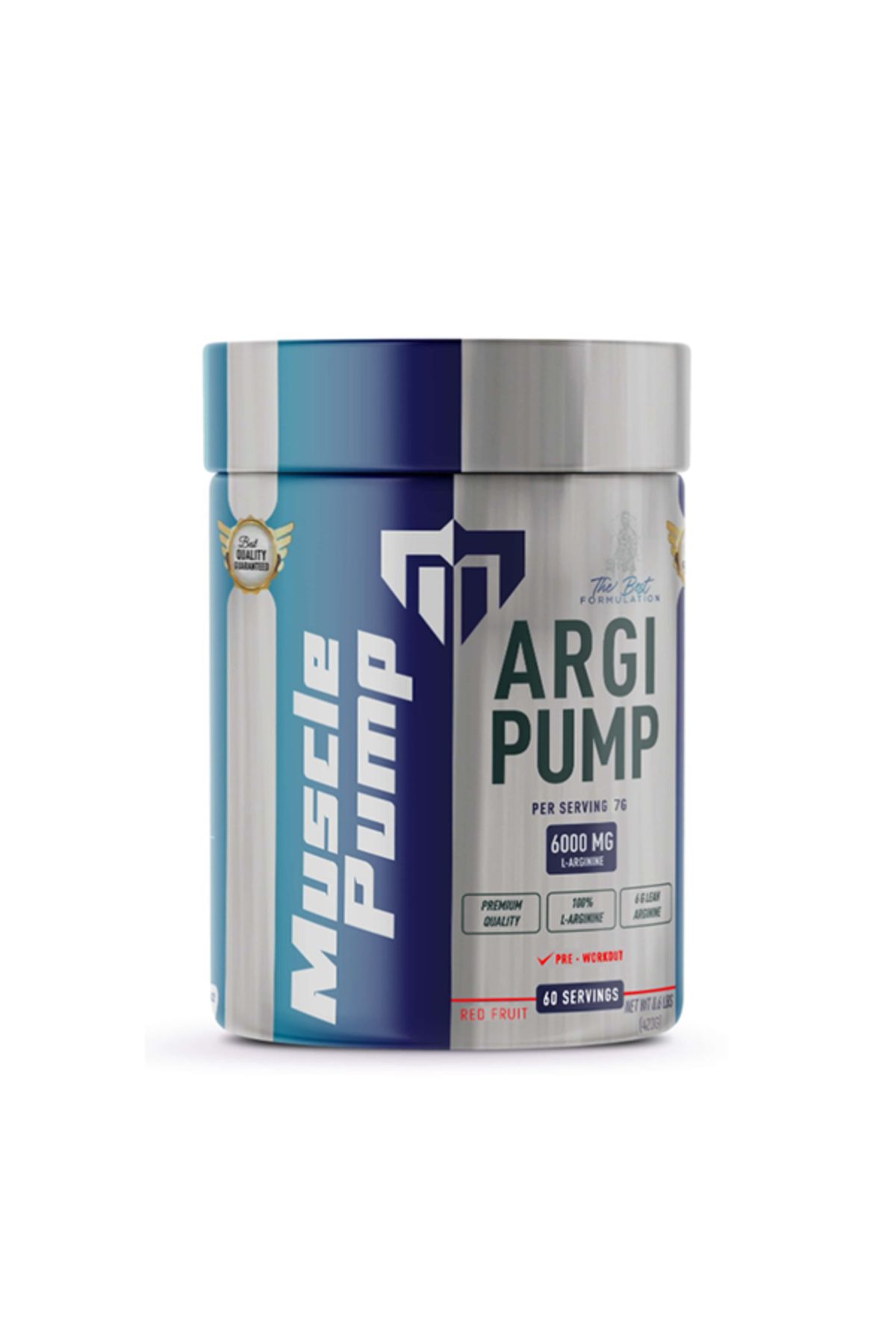 MUSCLE PUMP Arginine Pump Powder Red Fruits 420 Gr