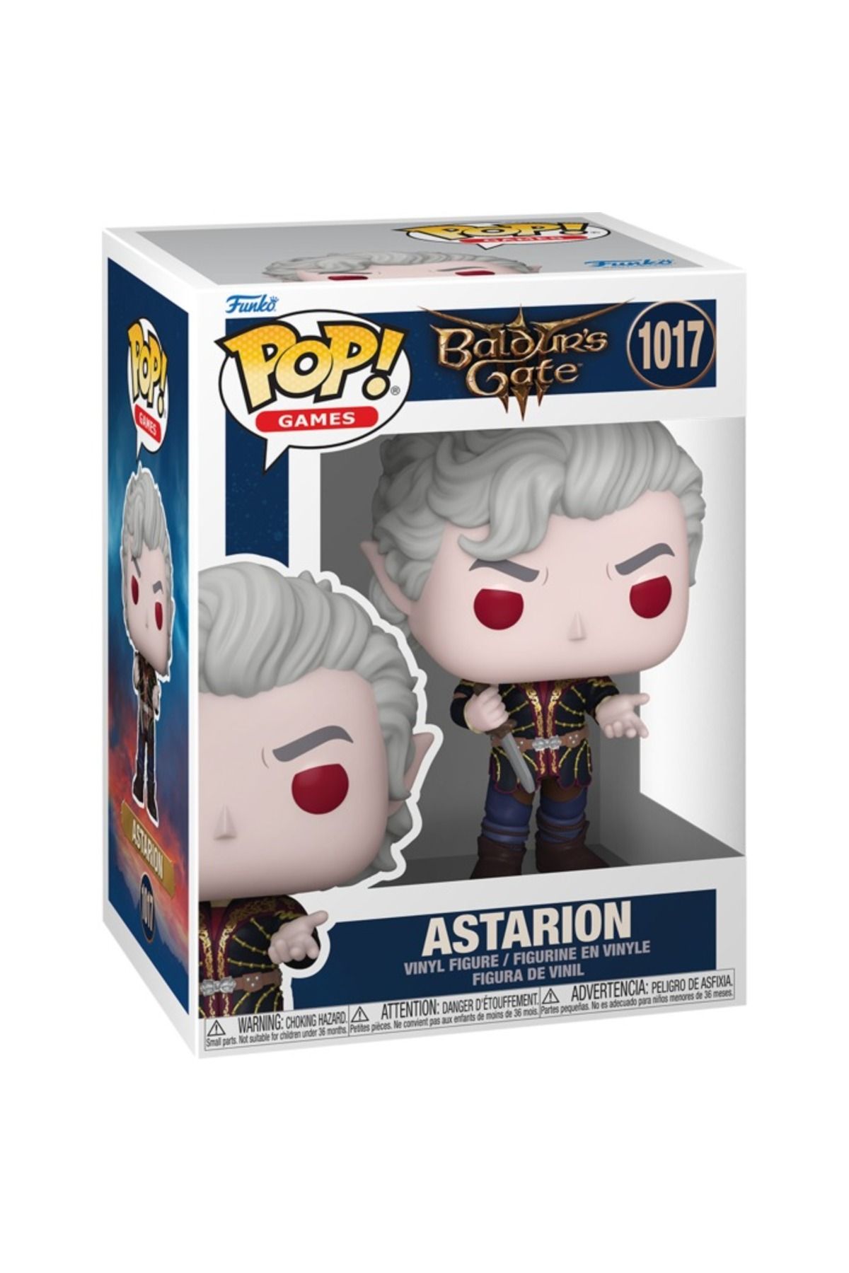 Funko-Pop! Games: Baldur's Gate Astarion with Chase Vinyl Figures 5