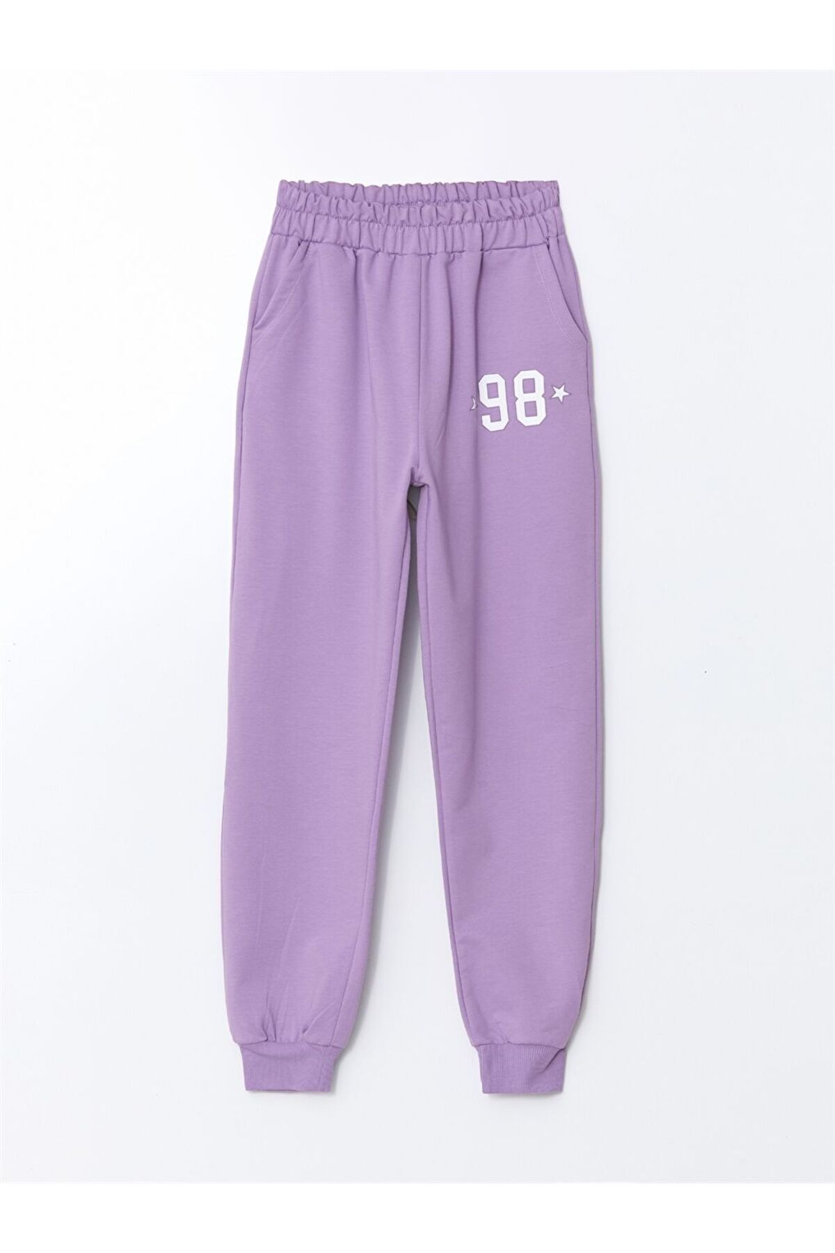 LC Waikiki-Lcw Girl's Jogger Sweatpants with Elastic Waist 1