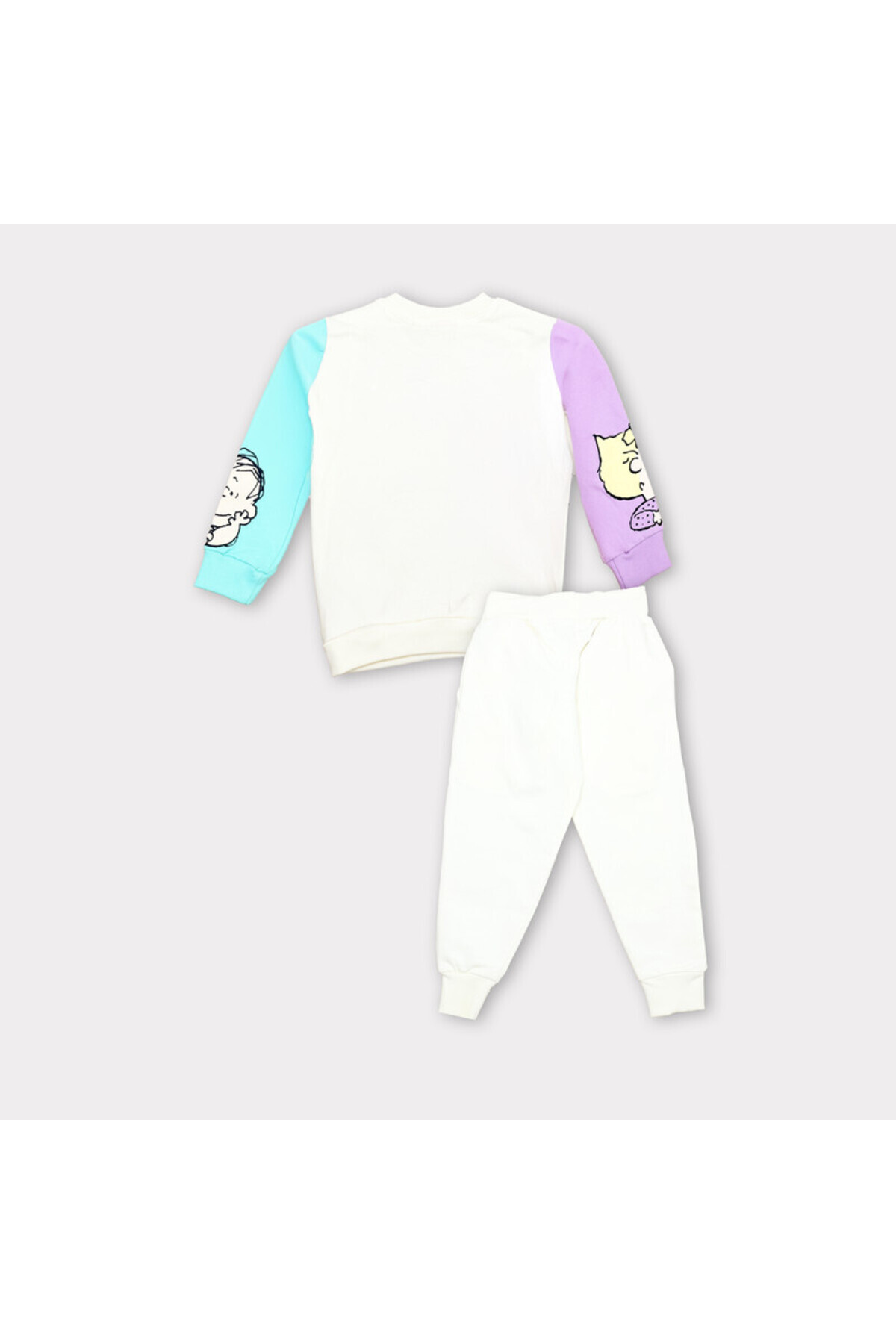 SNOOPY-Toddler Girls Sweatshirt and Joggers Set 2