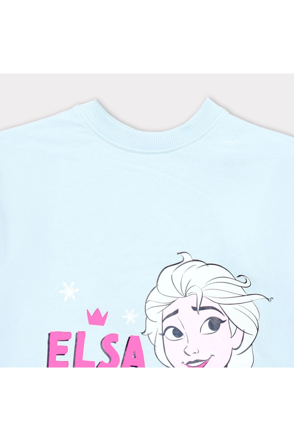 Frozen-طقم سويت شيرت وبنطلون رياضي للبنات الصغار 6