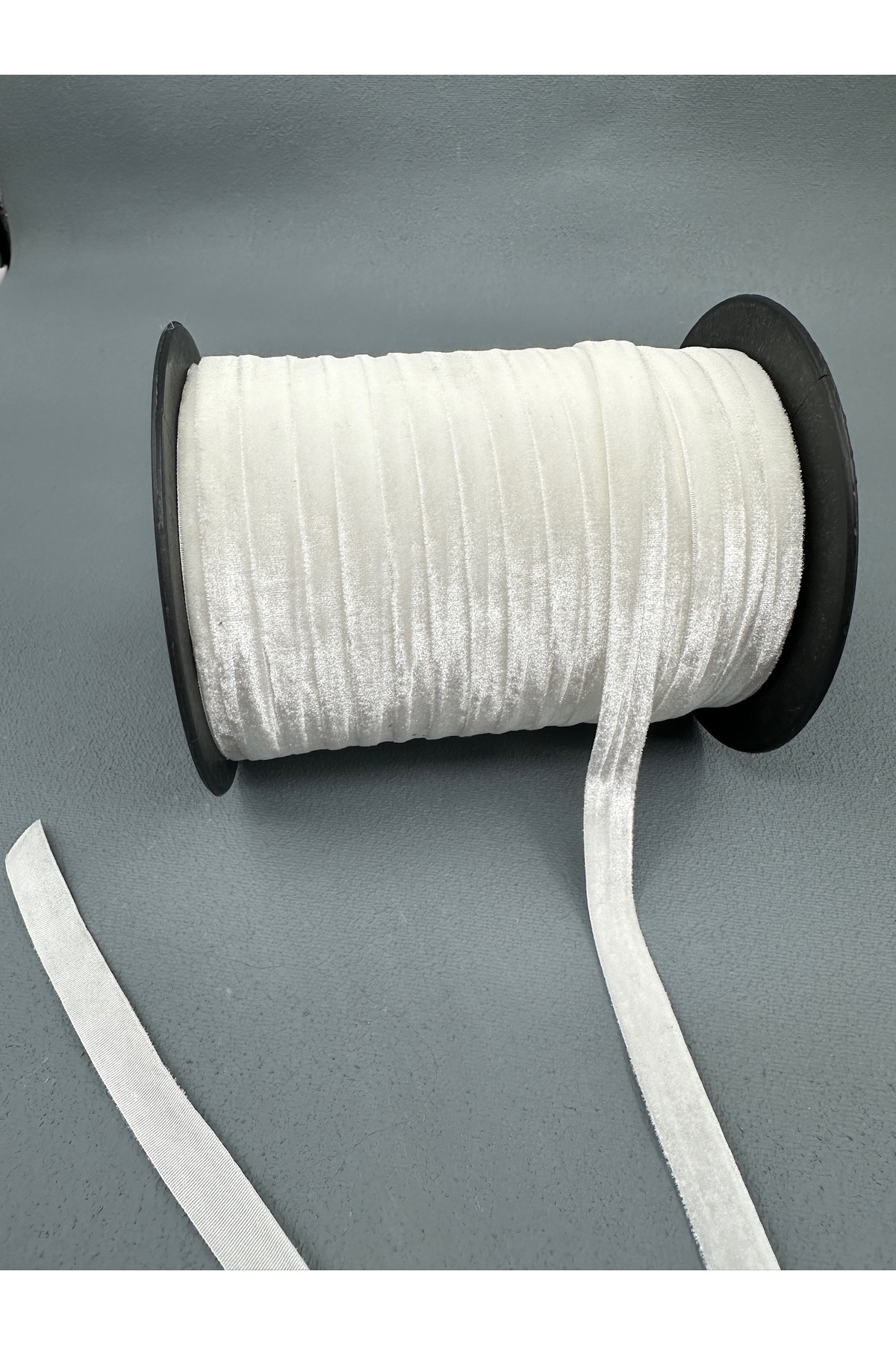 1 CM FLAT VELVET 100MT- (color choice)