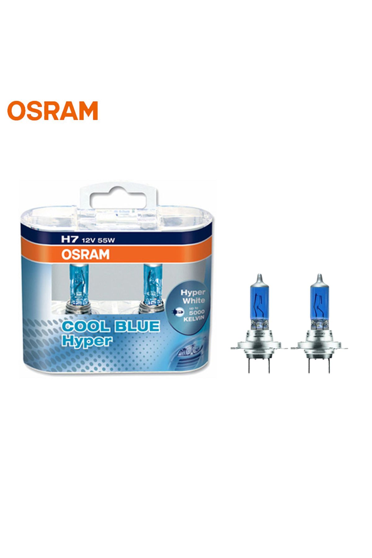 Choice-H4/9003/hb2 Hi/lo Osram H7 H4 H1 H11 Hb3 9005 Hb4 9006 مصباح هالوجين أمامي للسيارة شعاع Hi/lo 5300k 4