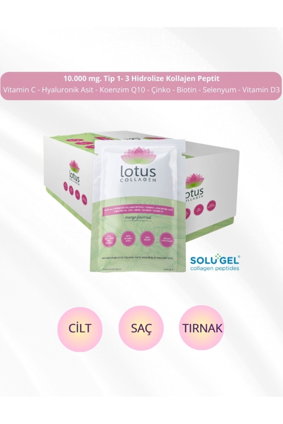 Lotus Collagen 10.000 Mg. Tip 1 & 3