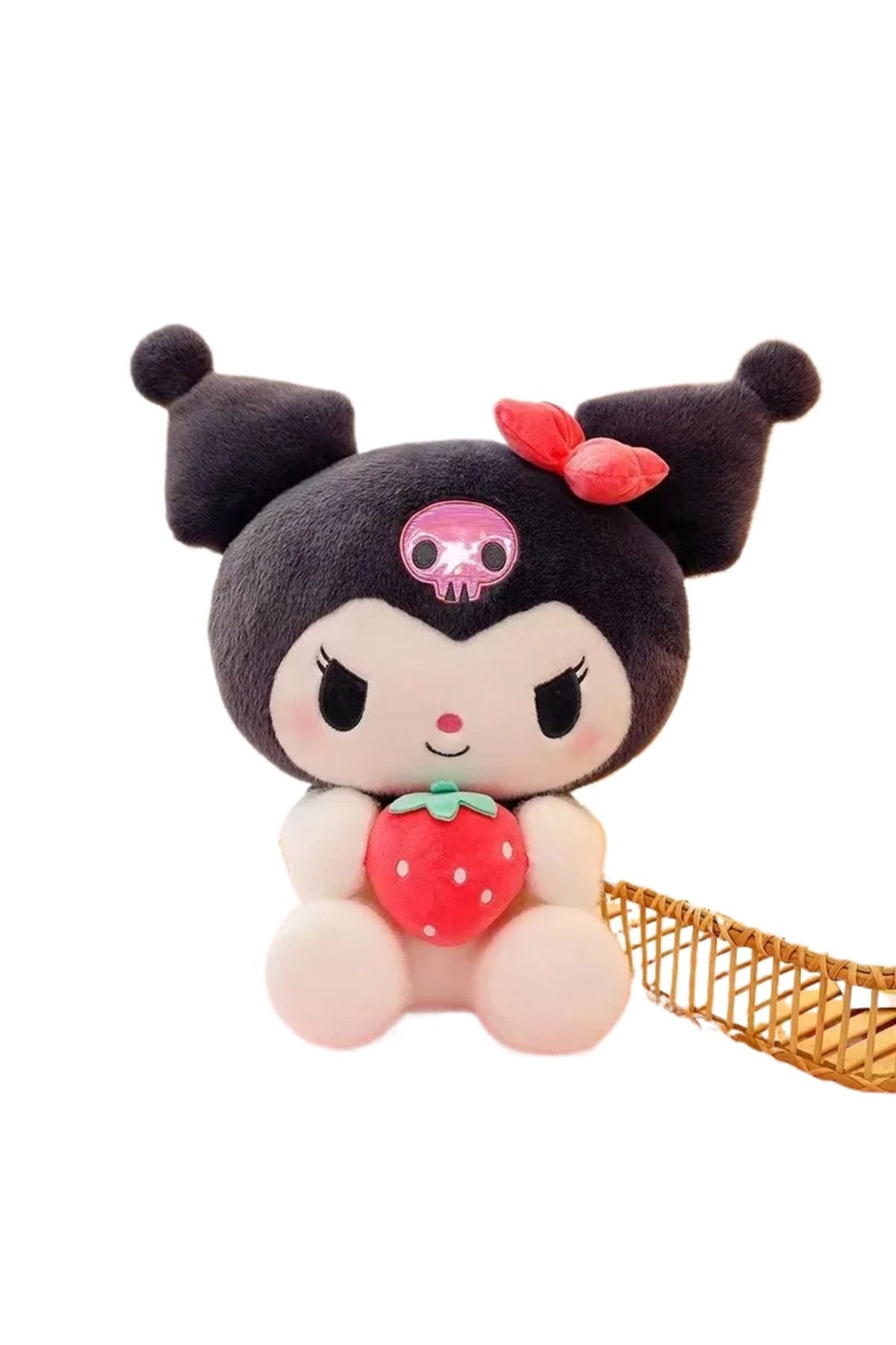 Choice-26Cm Plushies Sanrio Kuromi My Melody Plush Dolls Toys Cute Strawberry Stuffed Animals Plush Toy ... 8