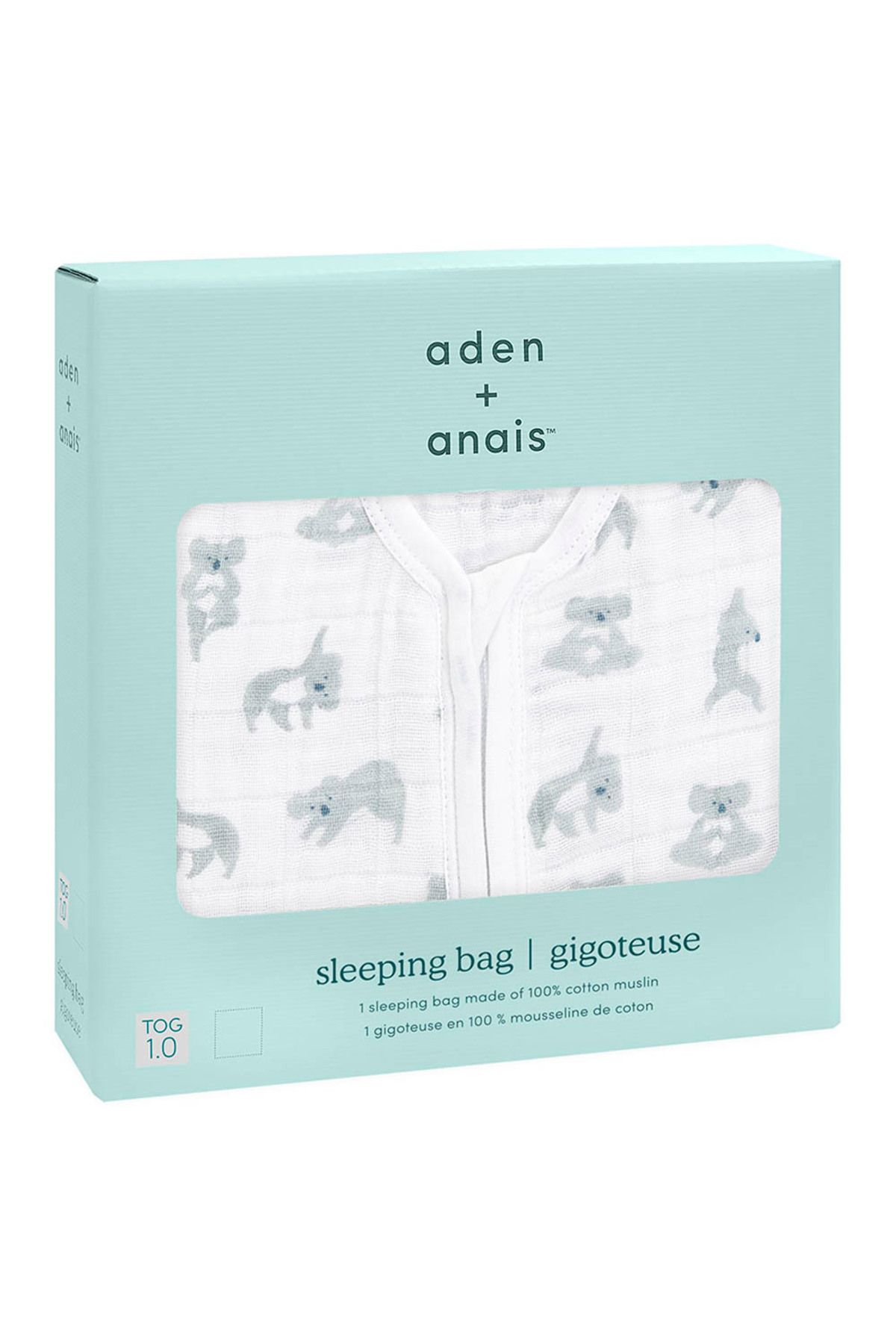 Aden Anais-Cotton Muslin - Light Sleeping Bag - Now + Zen - (18-36) 2