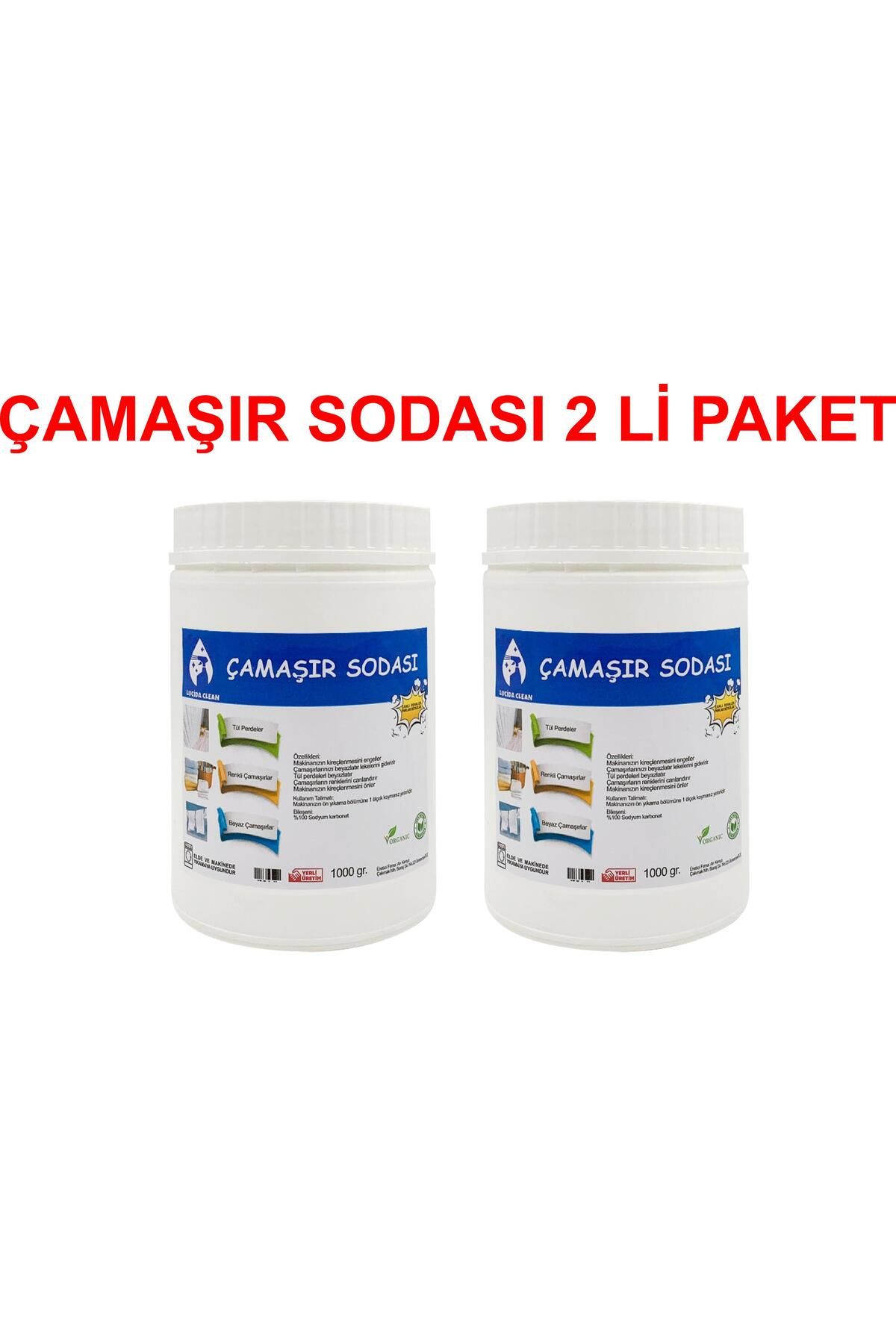 ARI ORGANİK LUCİDA CLEAN ÇAMAŞIR SODASI 2 Lİ PAKET