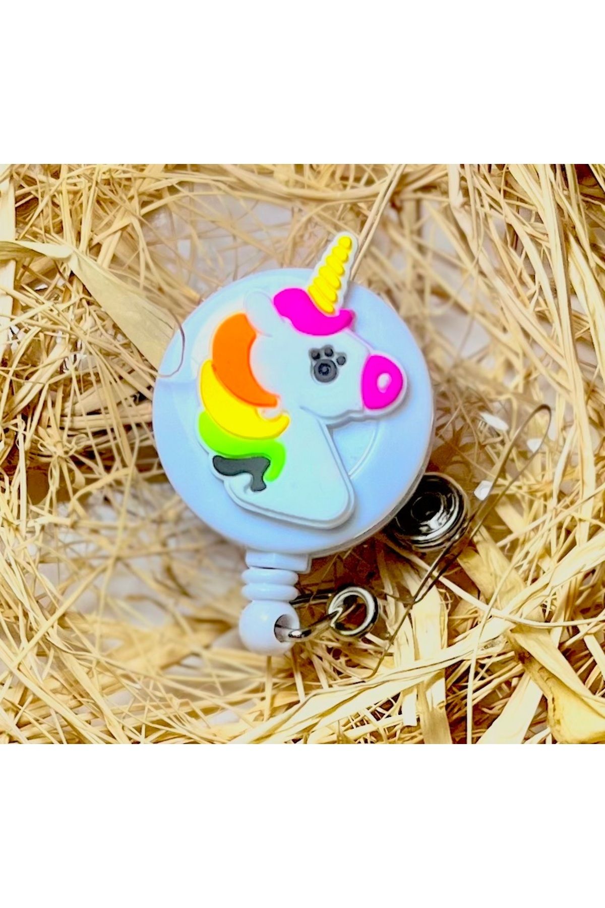 yoyo-Unicorn Name Badge Name Badge Holder 1