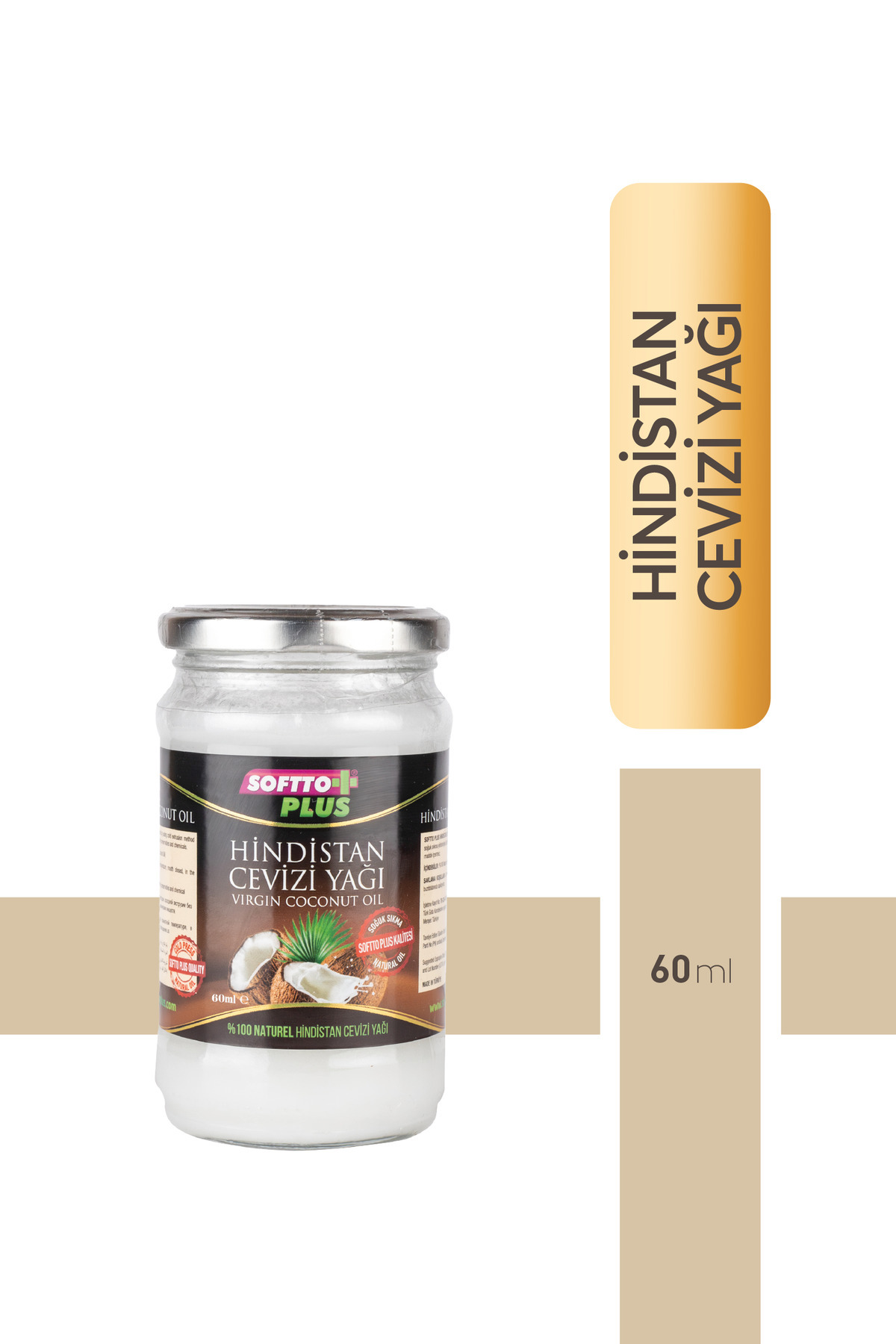 Hindistan Cevizi Yağı 60 ml