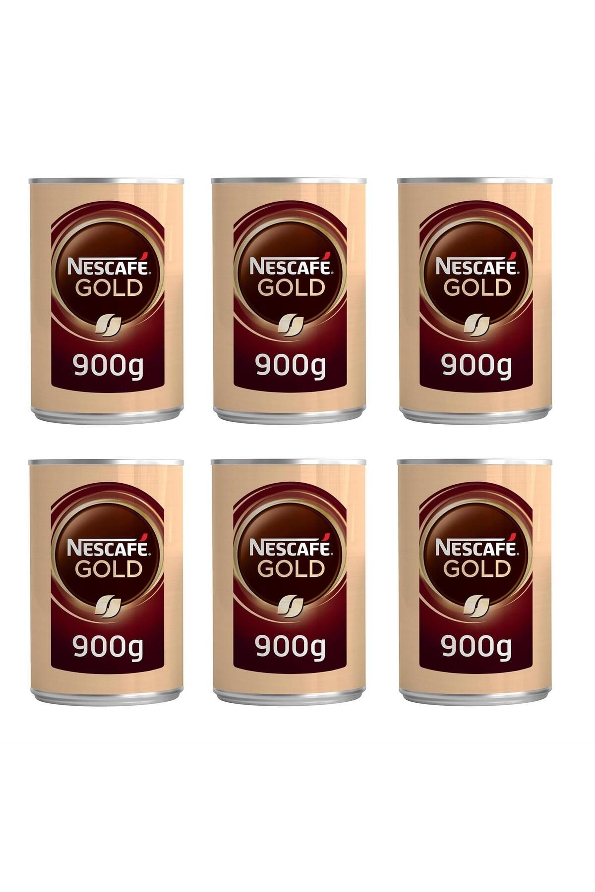 Nescafe Gold Kahve Teneke 900 Gr X 6 Adet